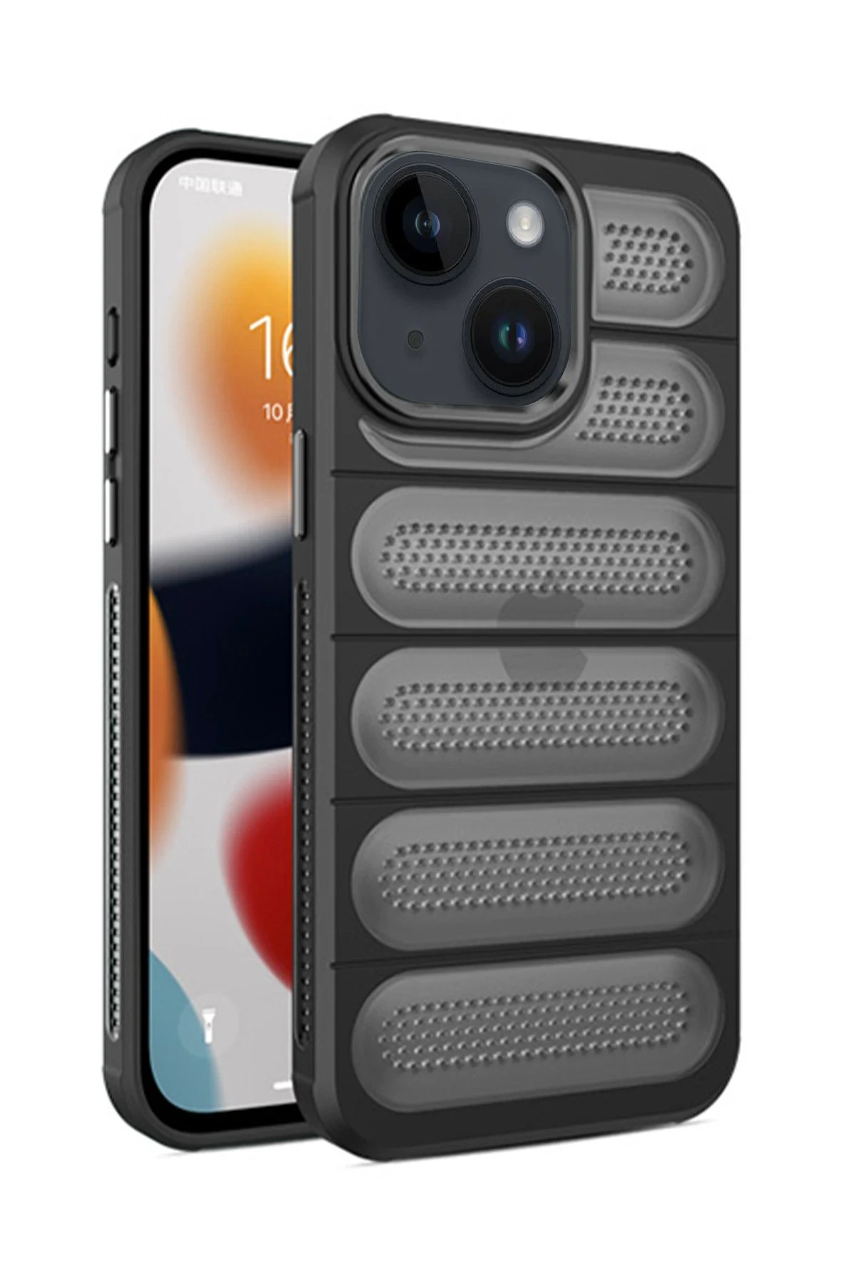 Newface Apple iPhone 14 Kılıf Airmax Silikon Kapak - Siyah