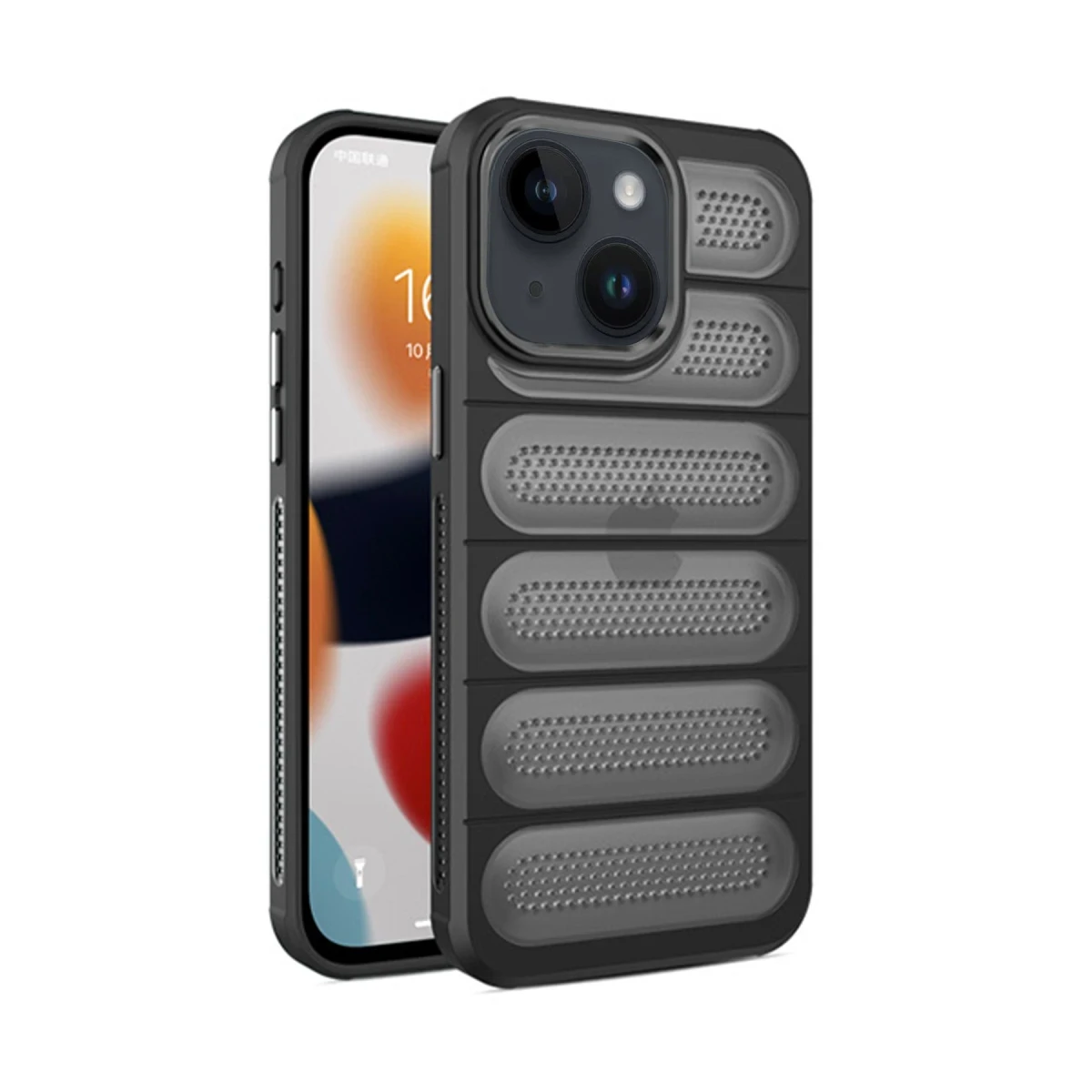 Newface Apple iPhone 14 Kılıf Airmax Silikon Kapak - Siyah — görsel 6