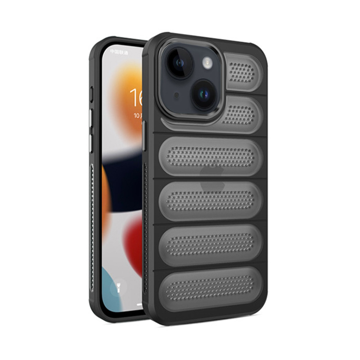 Newface Apple iPhone 14 Kılıf Airmax Silikon Kapak - Siyah — görsel 11