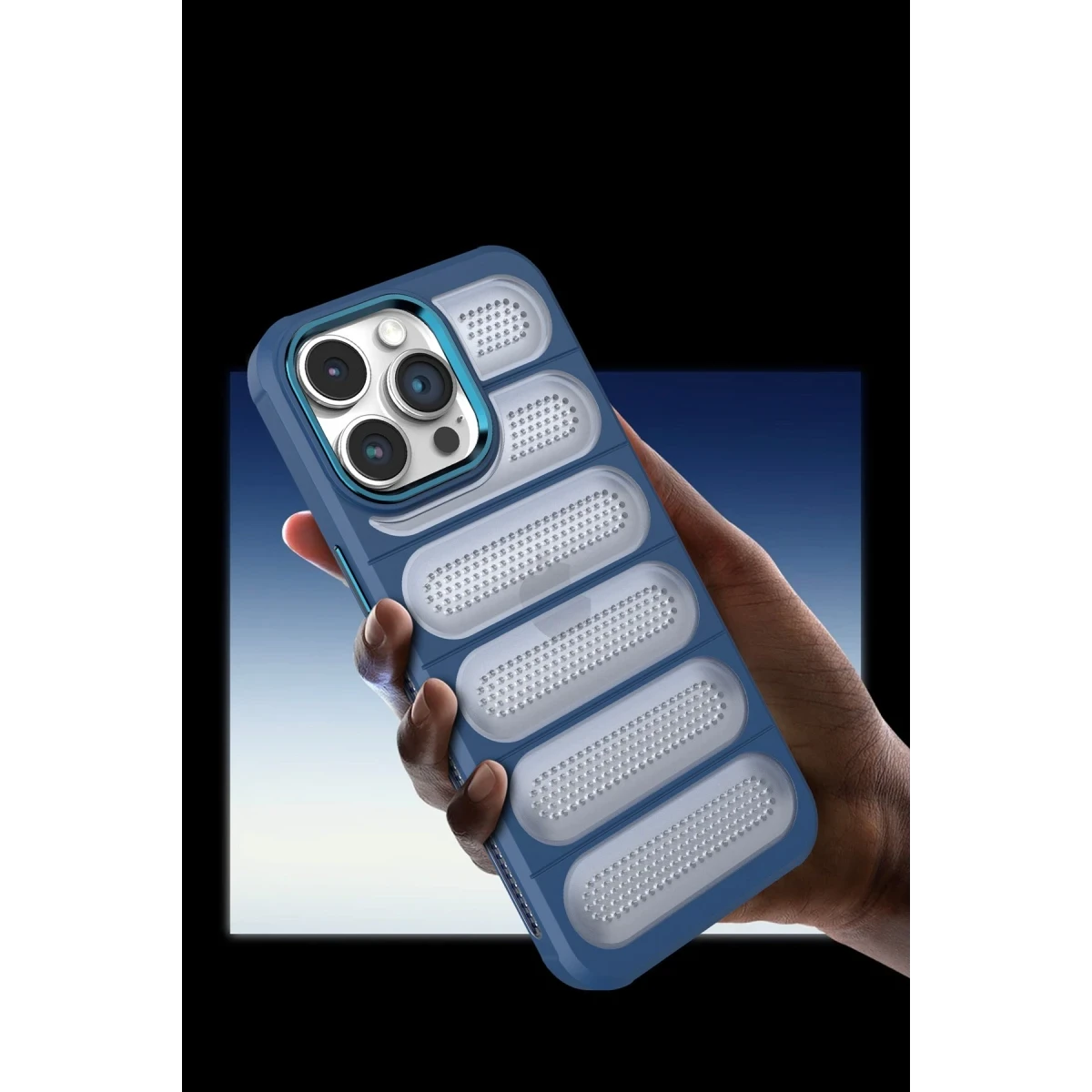 Newface Apple iPhone 15 Pro Kılıf Airmax Silikon Kapak - Siyah — görsel 8