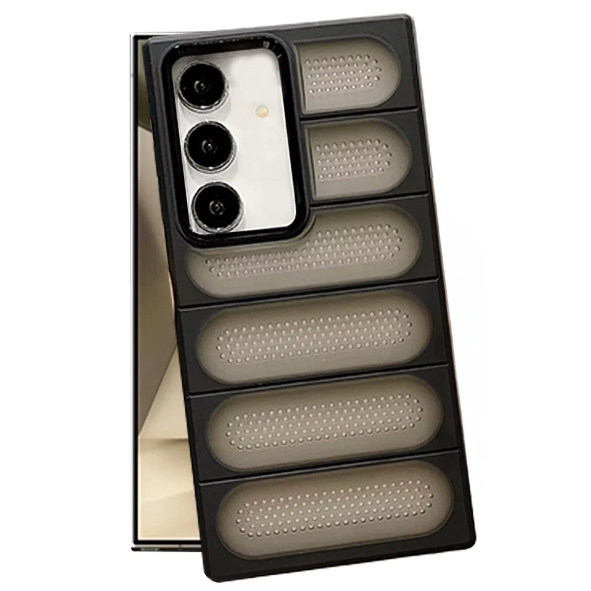 Newface Samsung Galaxy S24 Plus Kılıf Airmax Silikon Kapak - Siyah — görsel 4