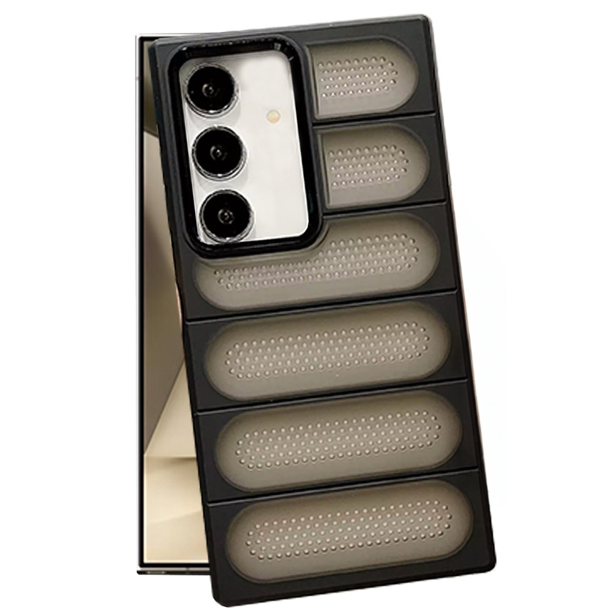 Newface Samsung Galaxy S24 Plus Kılıf Airmax Silikon Kapak - Siyah — görsel 7