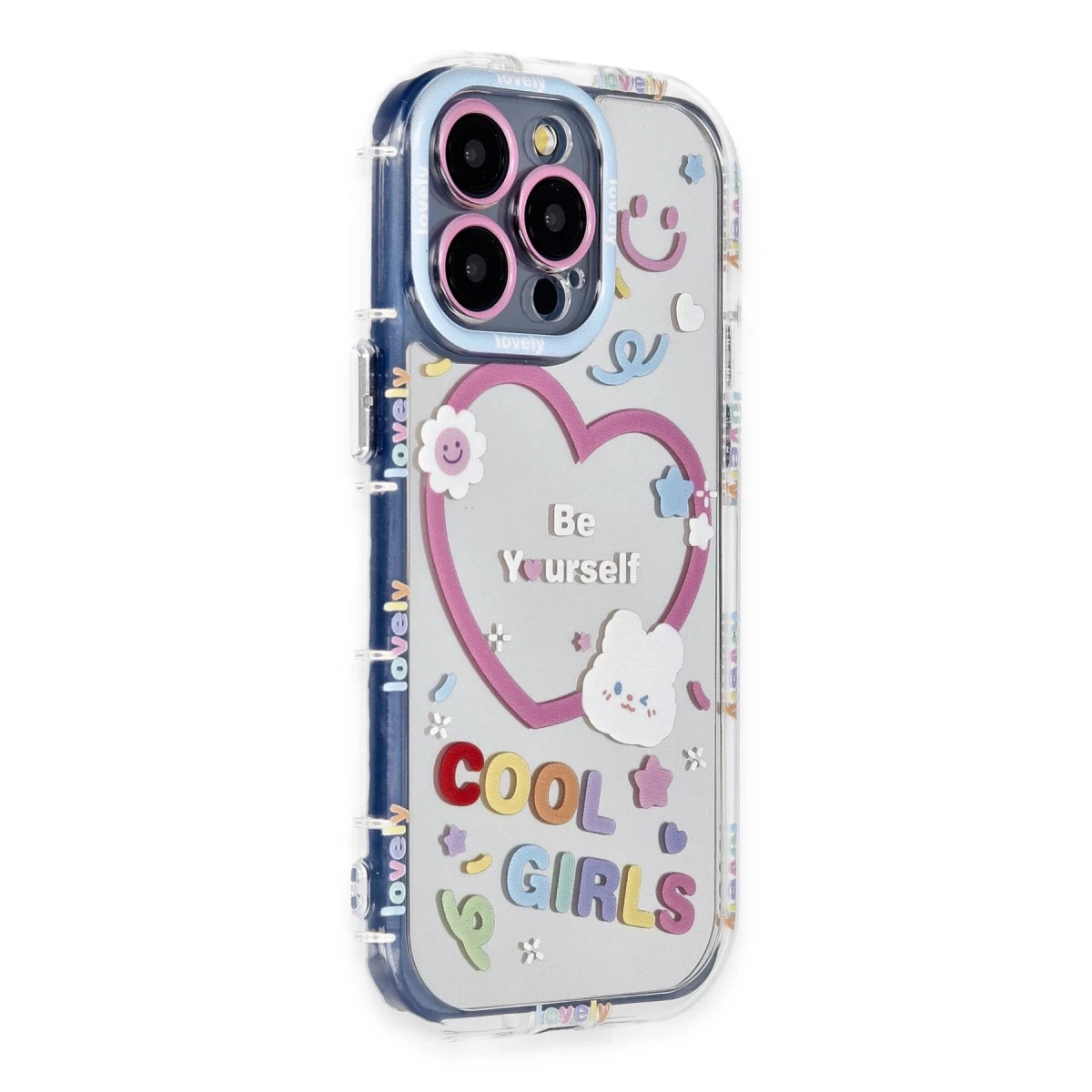 Newface Apple iPhone 15 Pro Max Kılıf Reflexion Desenli Kapak - Desen 1 — görsel 2