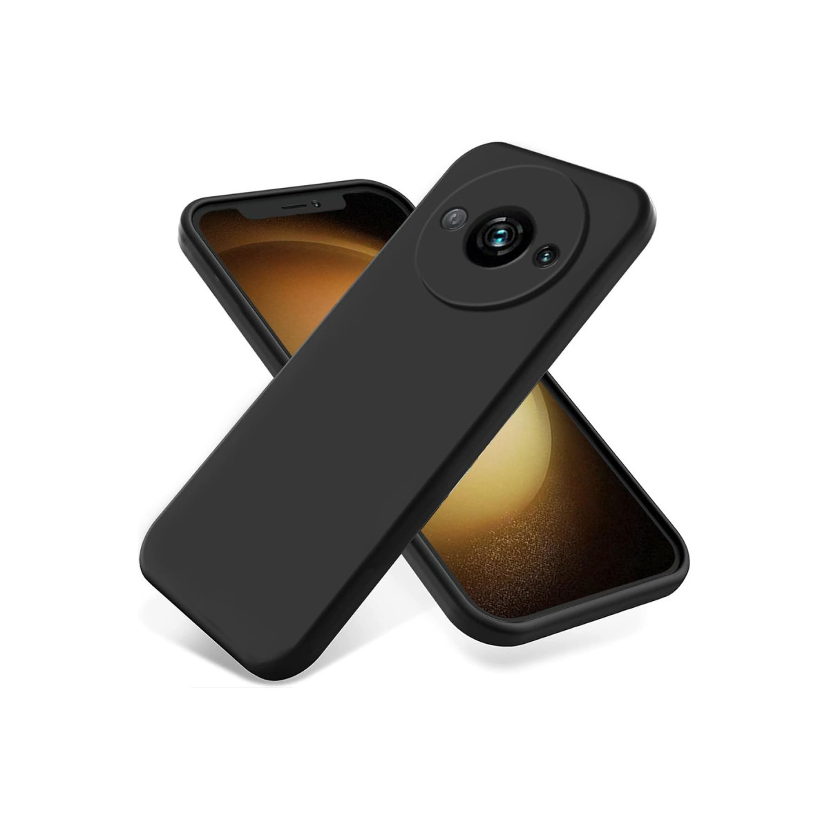 Newface Xiaomi Redmi A3 4G Kılıf First Silikon - Siyah — görsel 3
