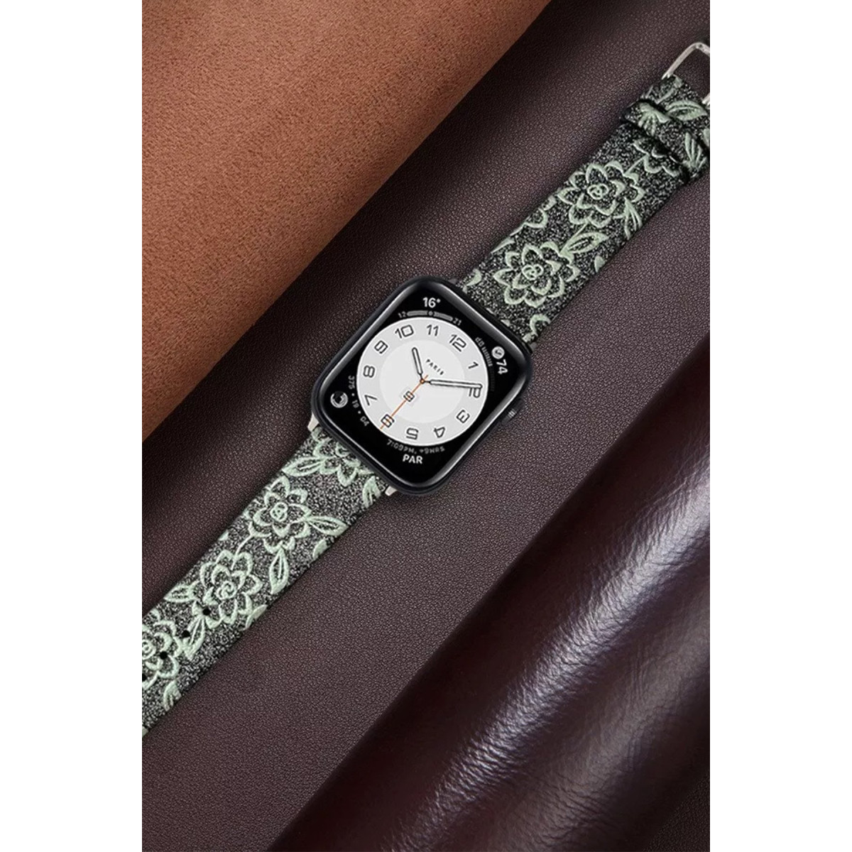 Newface Apple Watch 38mm Creeper Desenli Kordon - Rose Gold — görsel 10