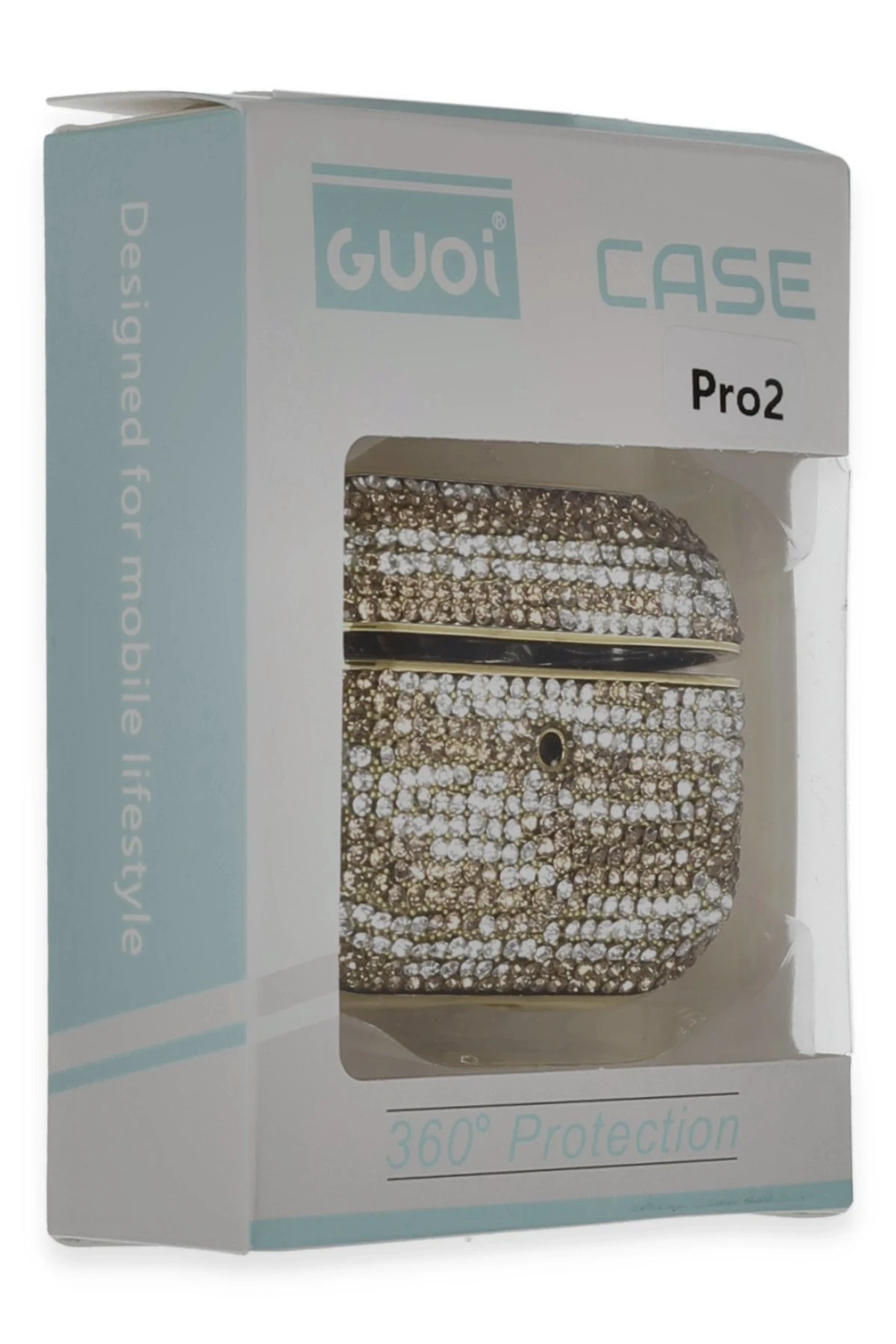 Newface Airpods Pro 2 (2.nesil) Klor Taşlı Kılıf - Desen 6