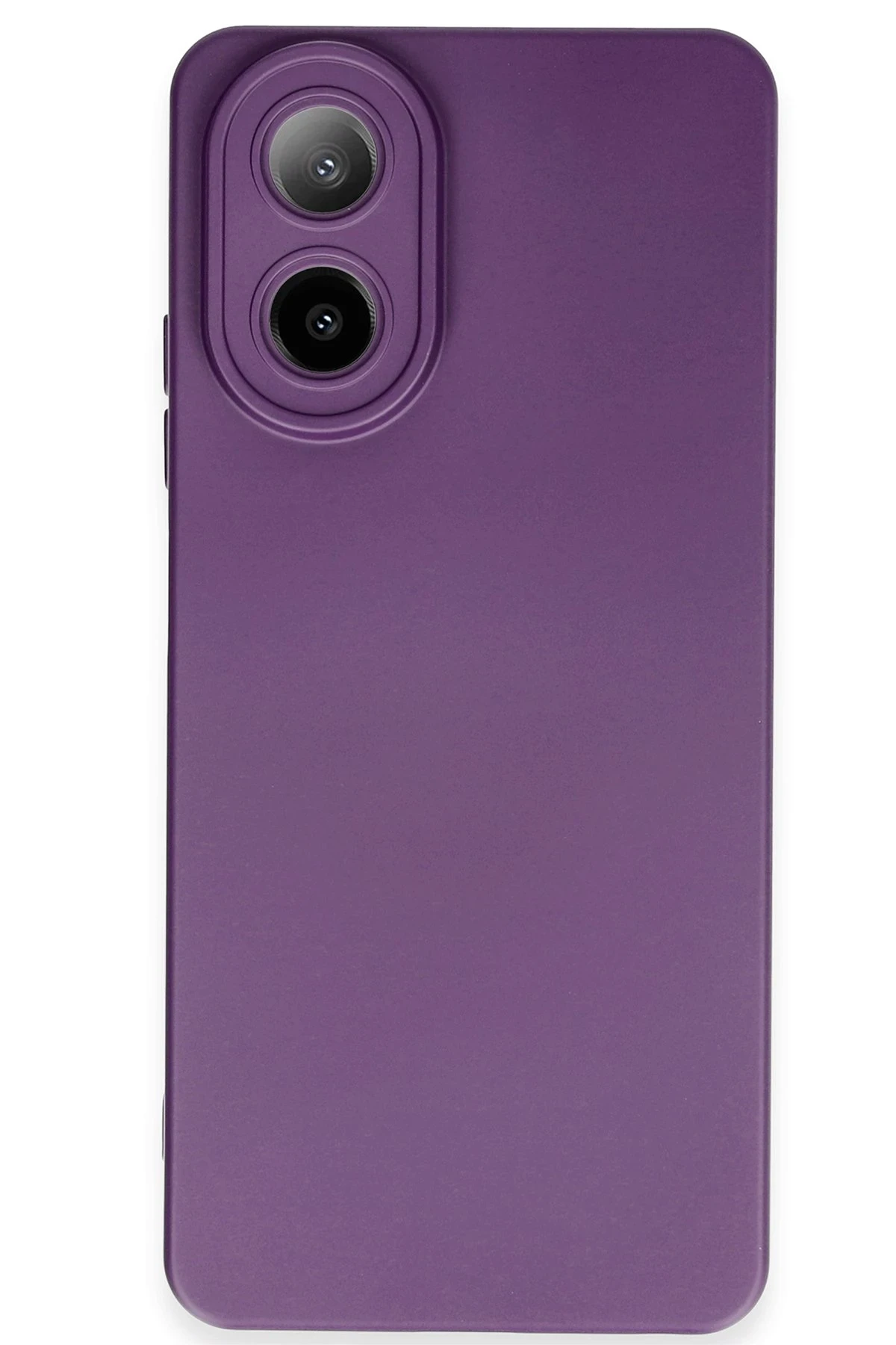 Newface Oppo A38 Kılıf Nano içi Kadife Silikon - Mor