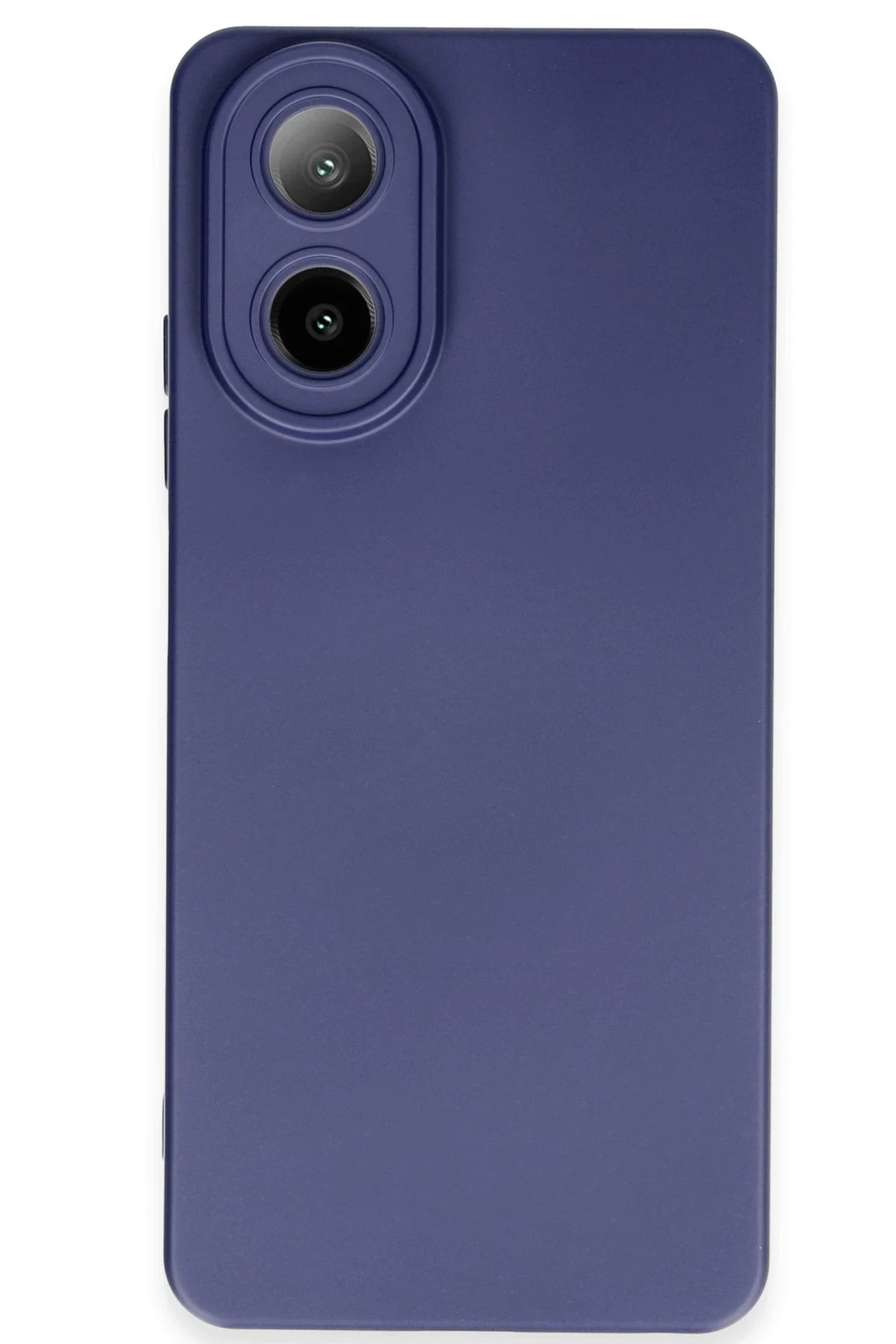 Newface Oppo A38 Kılıf Nano içi Kadife Silikon - Lacivert