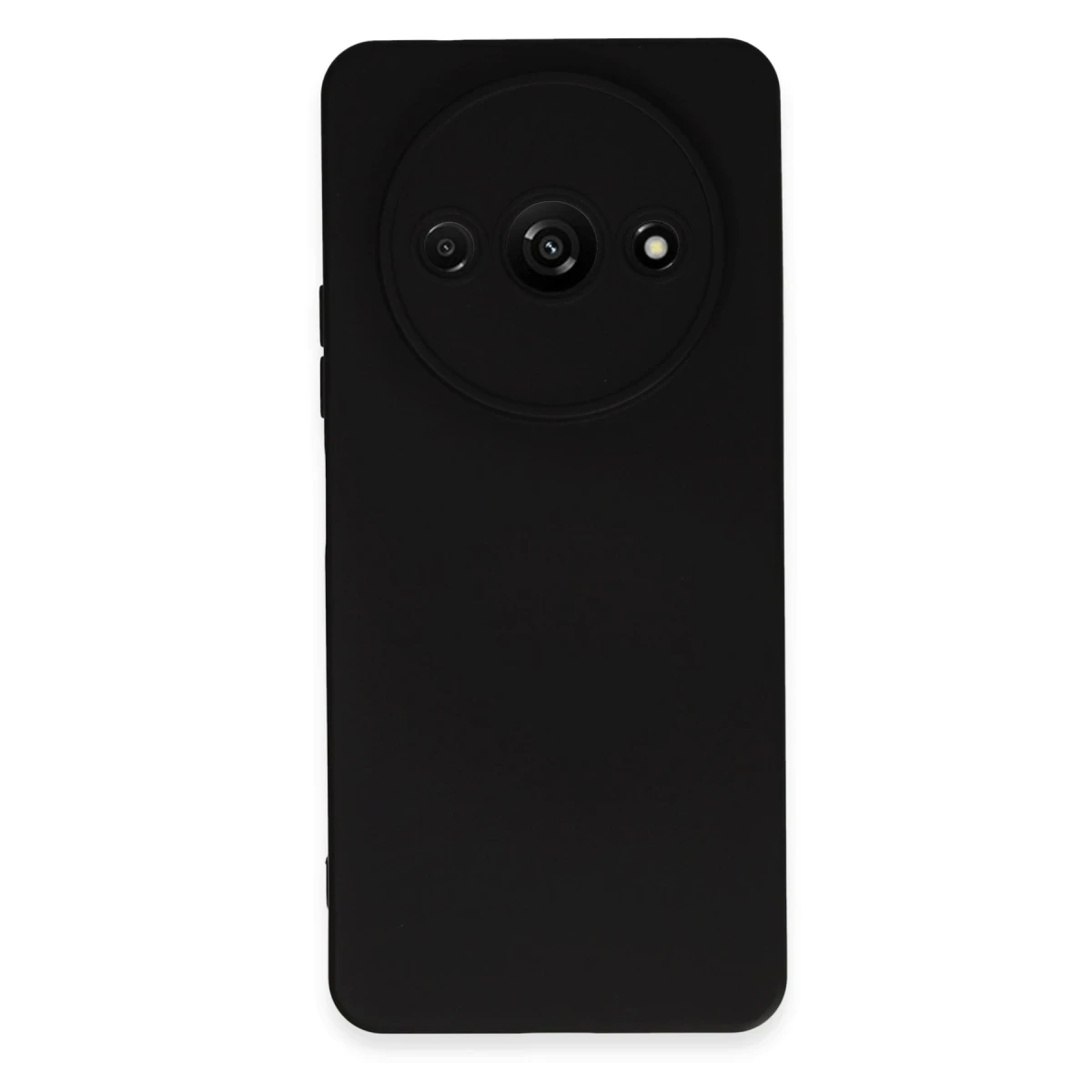 Newface Xiaomi Redmi A3 4G Kılıf Nano içi Kadife Silikon - Siyah — görsel 3