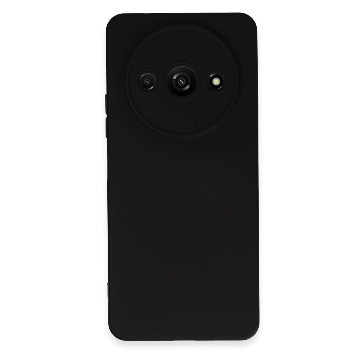 Newface Xiaomi Redmi A3 4G Kılıf Nano içi Kadife Silikon - Siyah — görsel 5