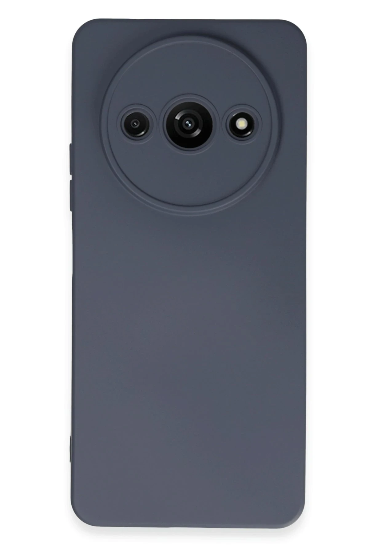 Newface Xiaomi Redmi A3 4G Kılıf Nano içi Kadife Silikon - Gri