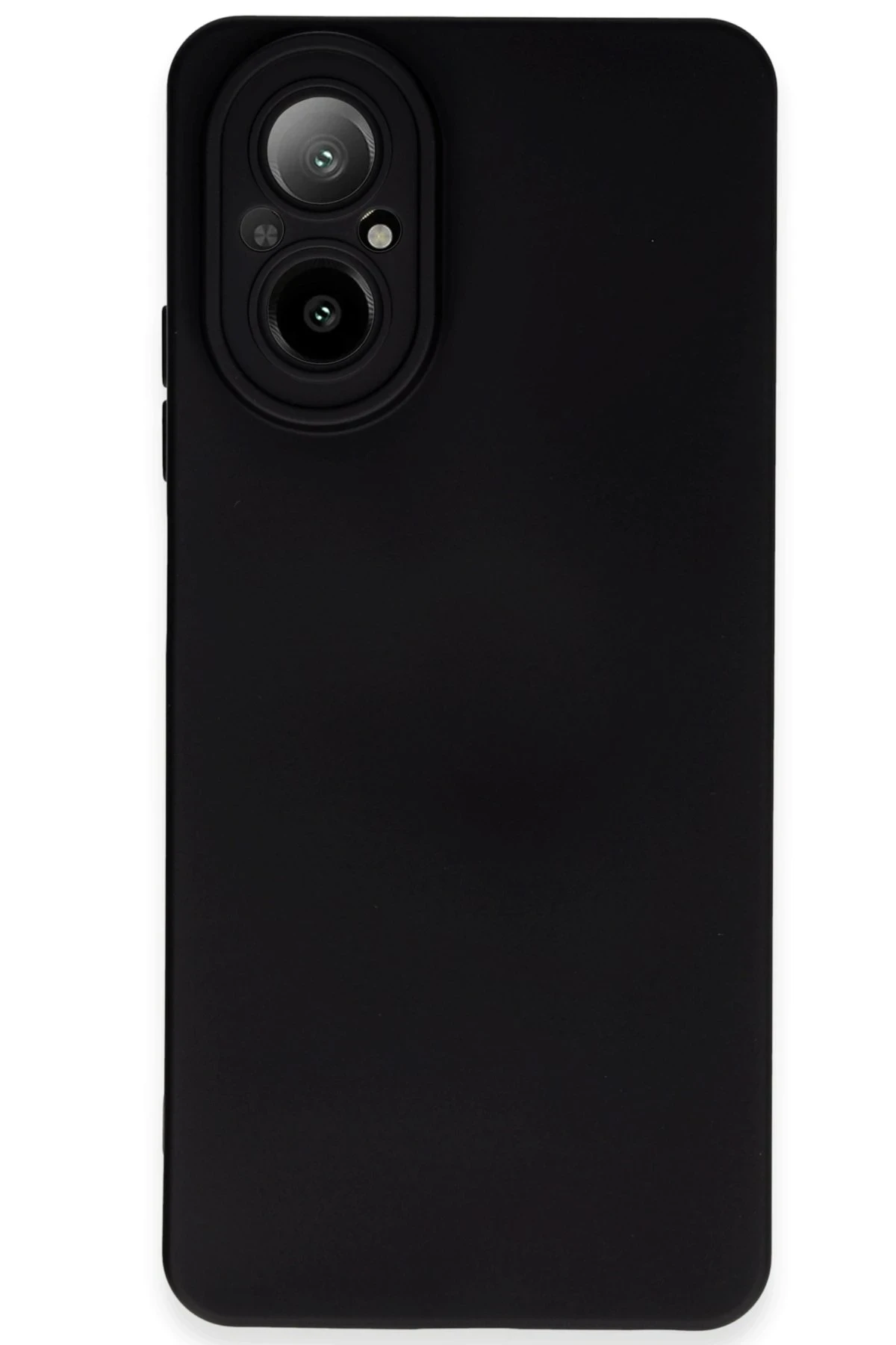 Newface Realme 12 Lite Kılıf Nano içi Kadife Silikon - Siyah