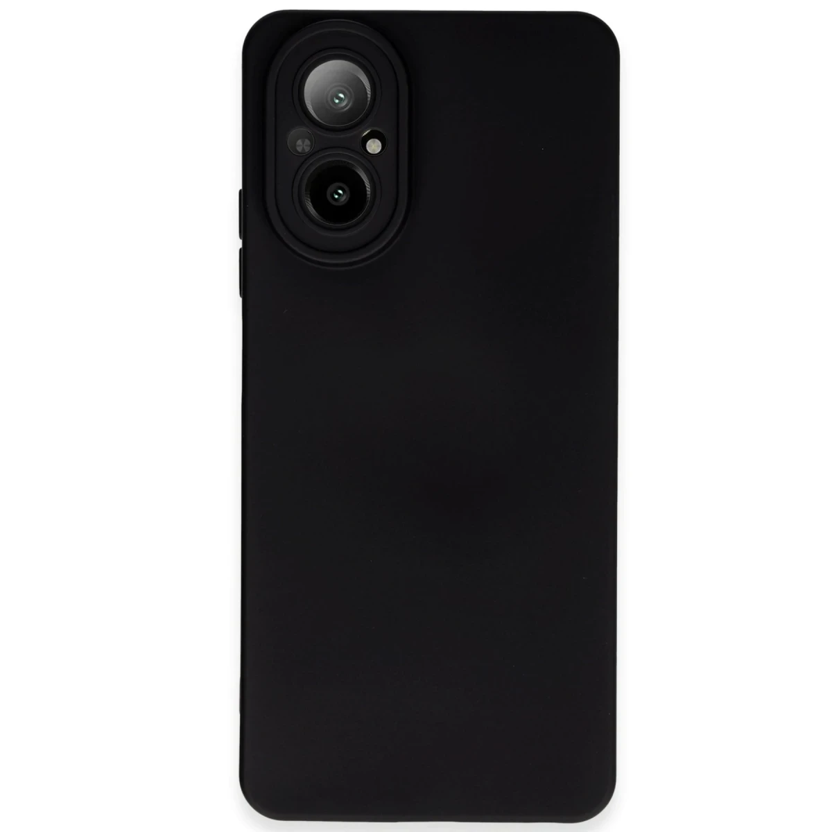 Newface Realme 12 Lite Kılıf Nano içi Kadife Silikon - Siyah — görsel 3