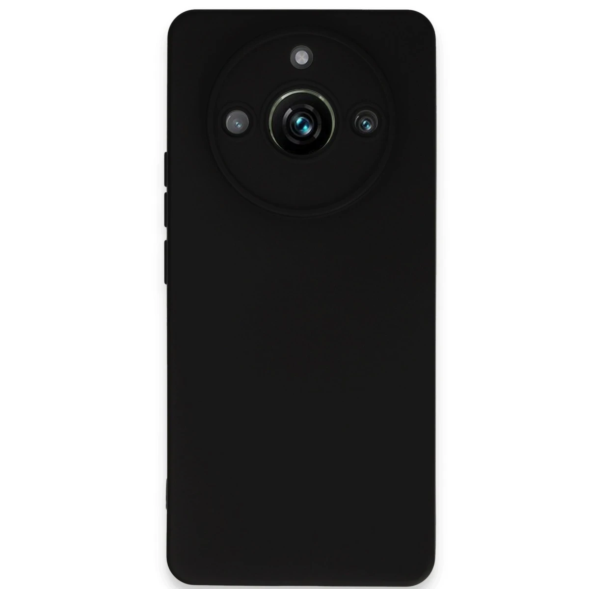Newface Realme 11 Pro Kılıf Nano içi Kadife Silikon - Siyah — görsel 3
