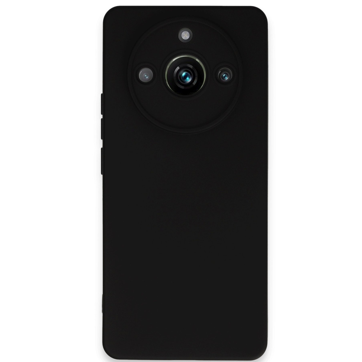 Newface Realme 11 Pro Kılıf Nano içi Kadife Silikon - Siyah — görsel 5