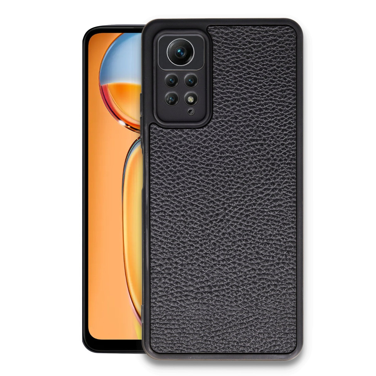 Newface Xiaomi Redmi Note 12 Pro 4G Kılıf Aras Deri Kapak - Siyah — görsel 7