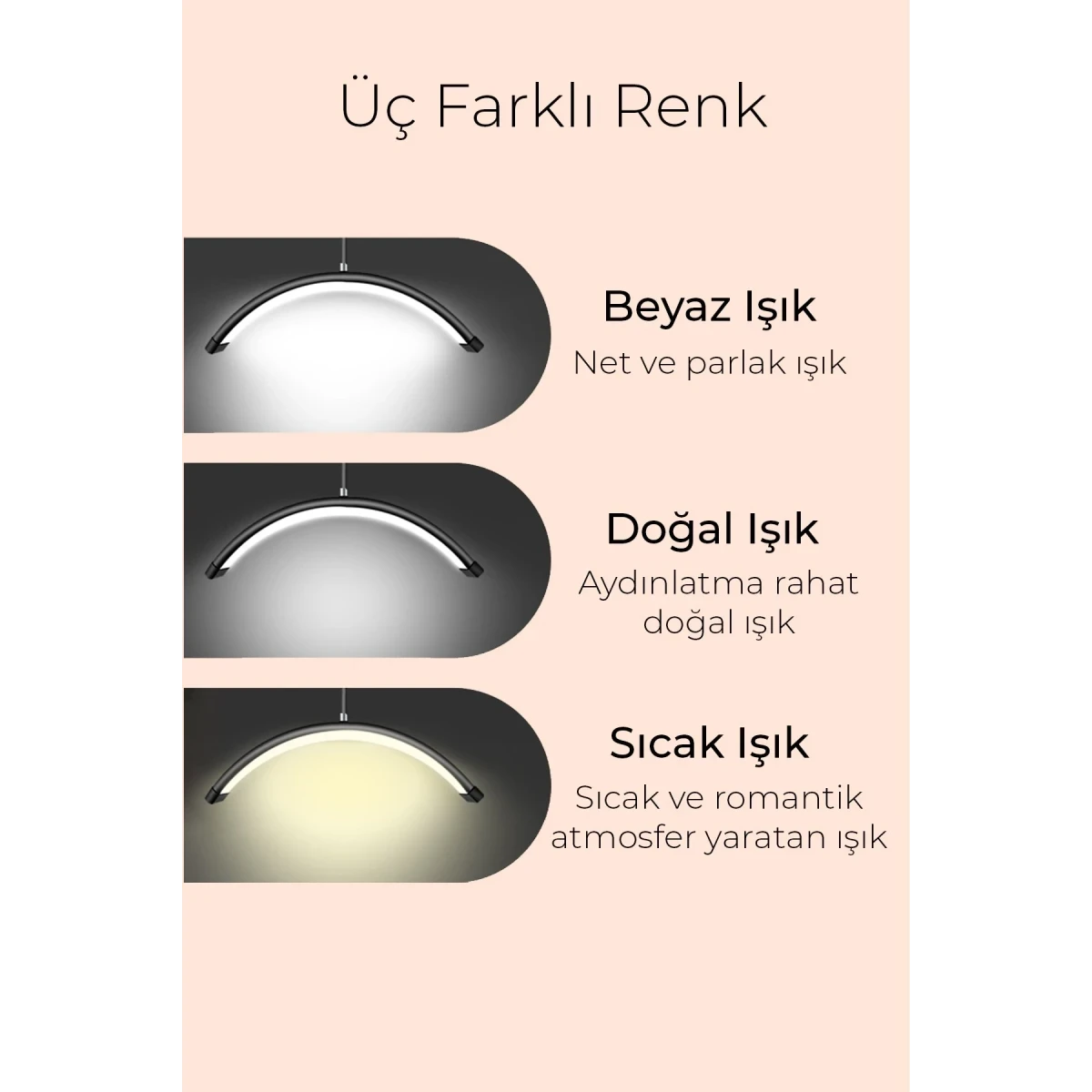 Newface HD-M6X 58cm Güzellik Bakım Işığı - Siyah — görsel 6