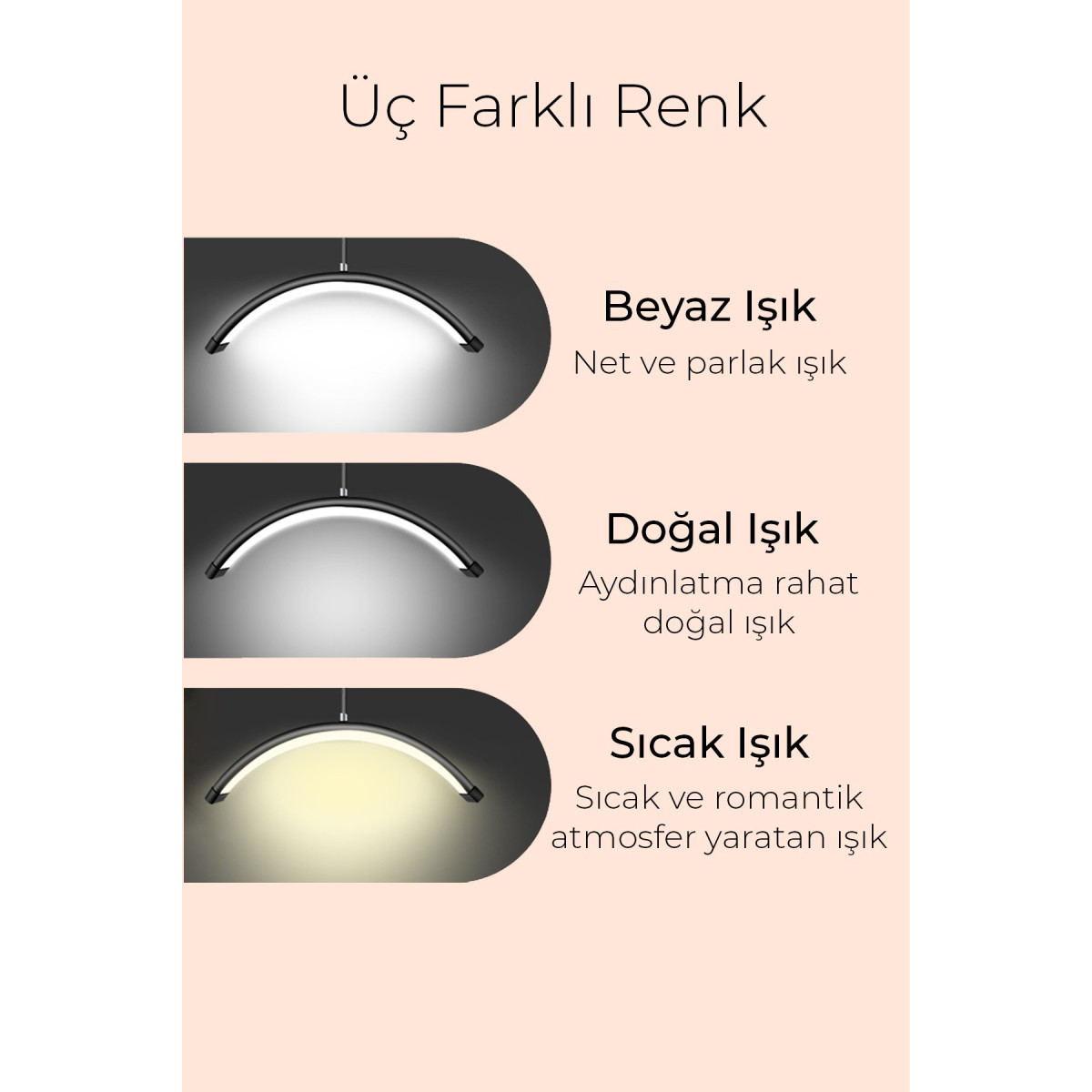 Newface HD-M6X 58cm Güzellik Bakım Işığı - Siyah — görsel 10