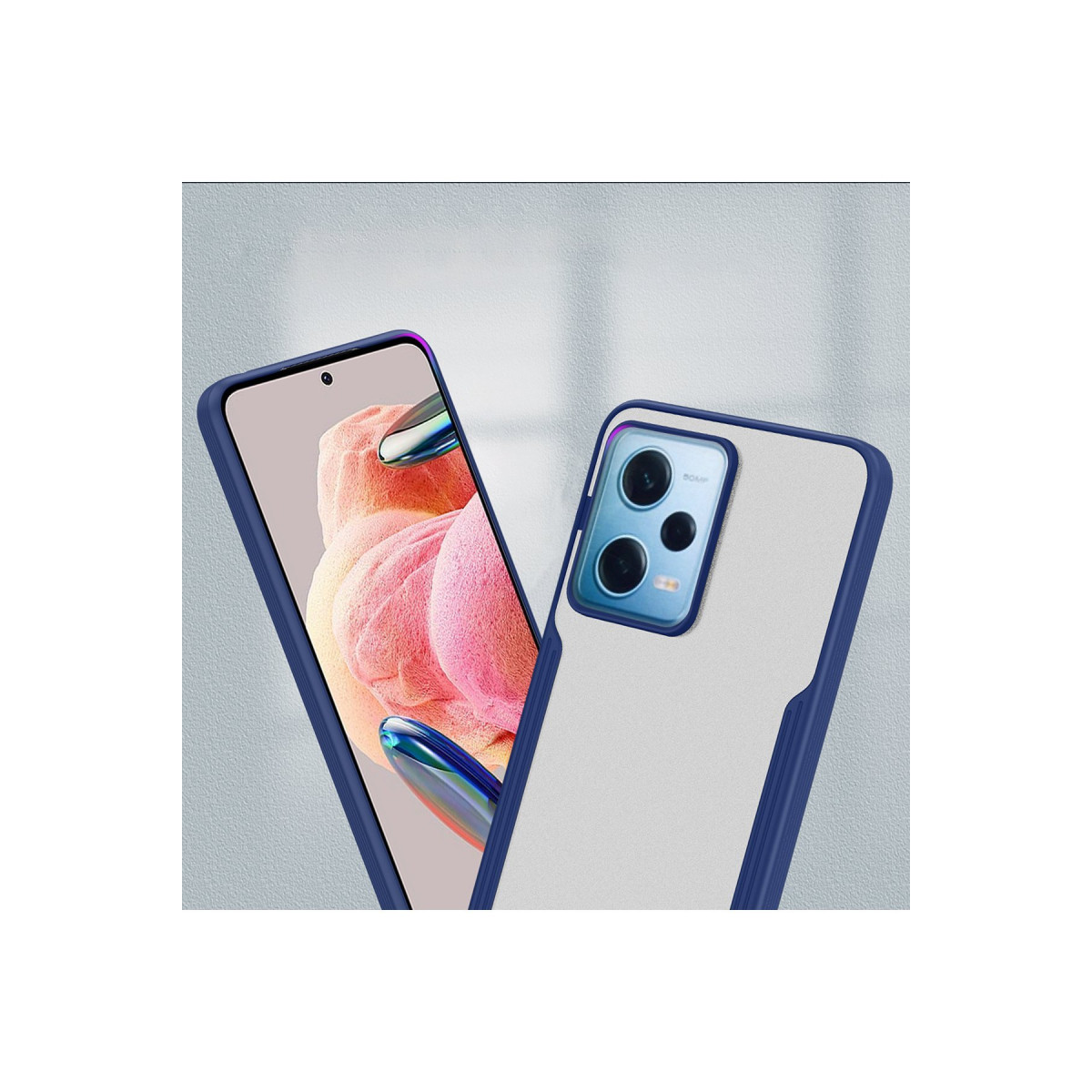 Newface Xiaomi Redmi Note 12 5G Kılıf Platin Silikon - Siyah — görsel 8
