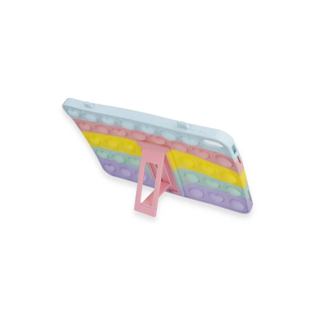 Newface Apple iPad 2022 10.9 (10.nesil) Kılıf Petit Standlı Tablet Silikon - Desen 1 — görsel 5