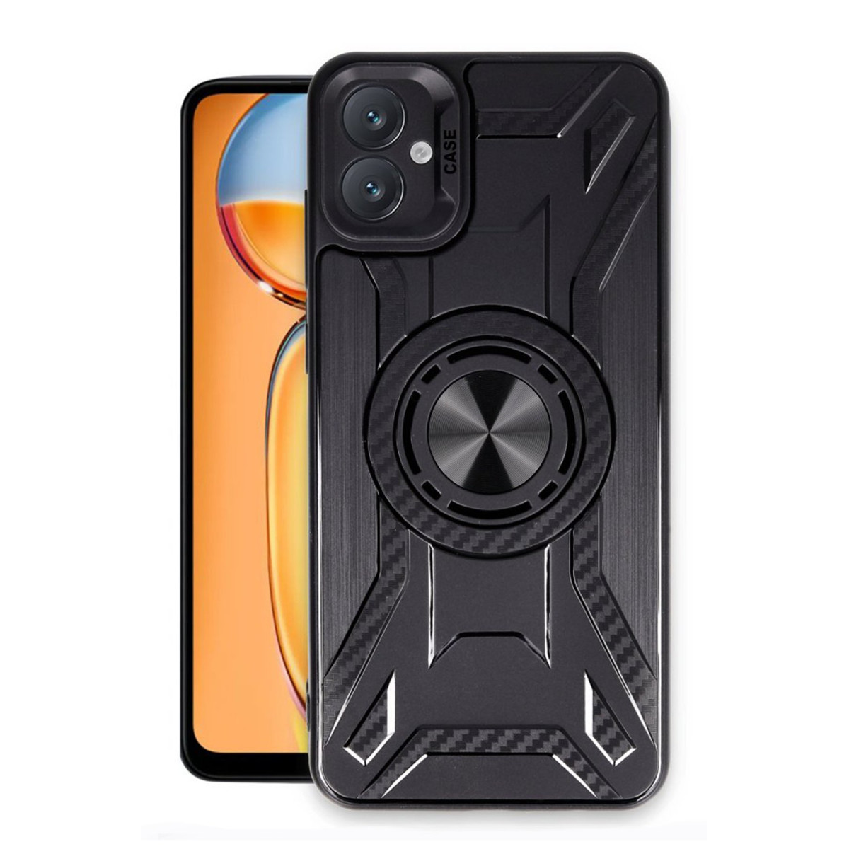 Newface Samsung Galaxy A05 Kılıf Lincoln Silikon - Siyah — görsel 9