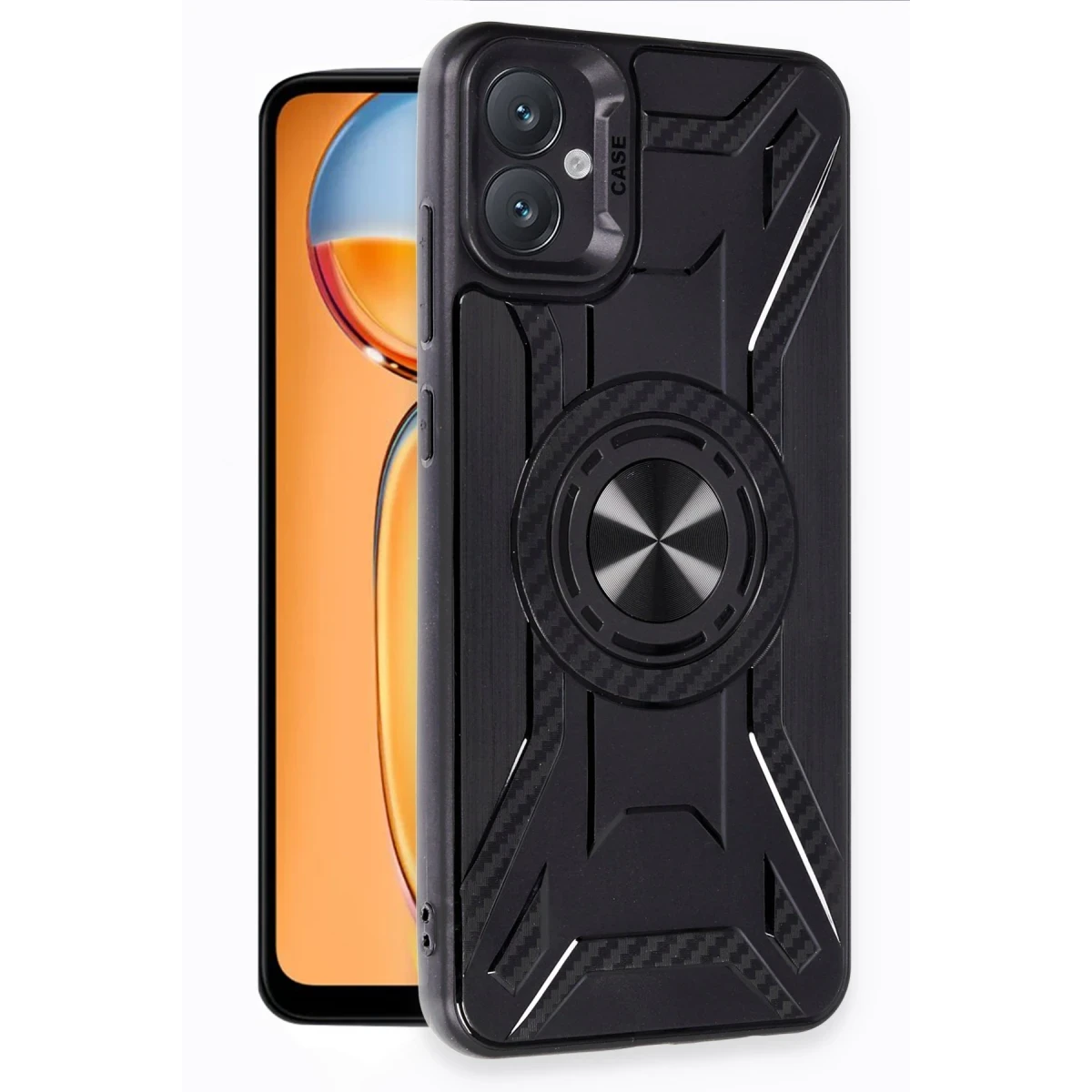 Newface Samsung Galaxy A05 Kılıf Lincoln Silikon - Siyah — görsel 6
