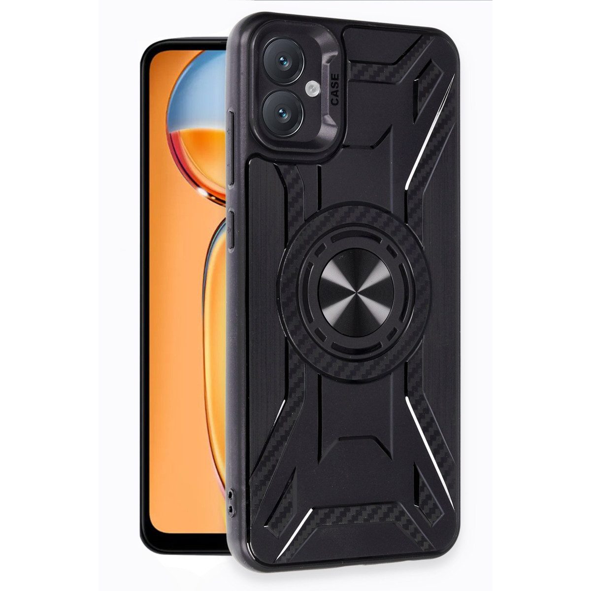 Newface Samsung Galaxy A05 Kılıf Lincoln Silikon - Siyah — görsel 10