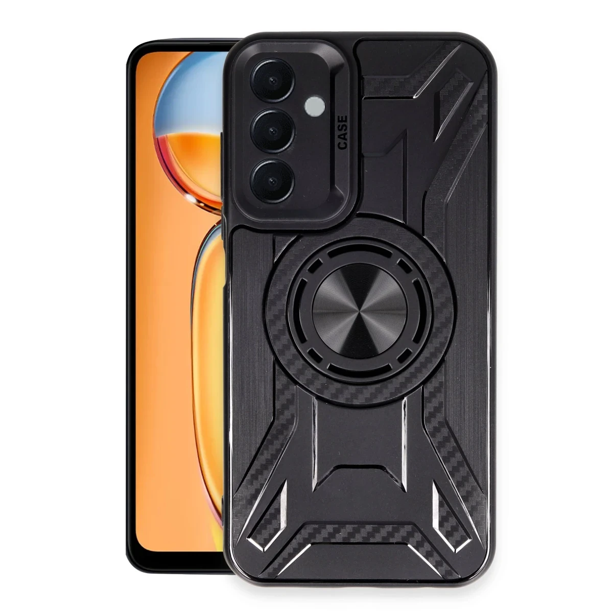 Newface Samsung Galaxy A05S Kılıf Lincoln Silikon - Siyah — görsel 5