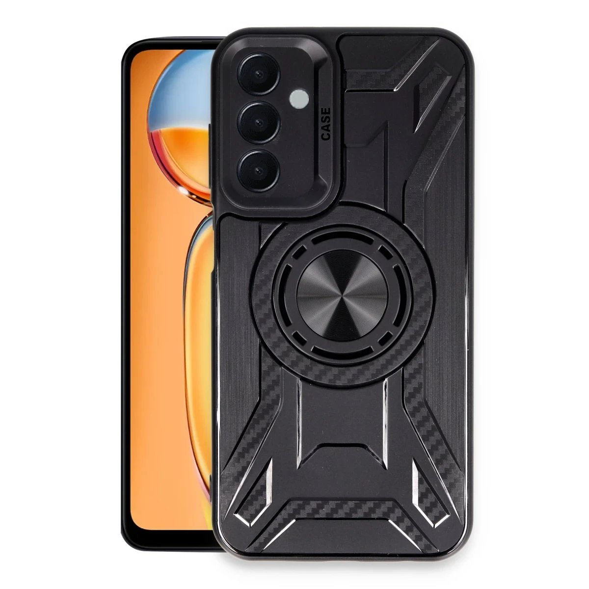 Newface Samsung Galaxy A55 5G Kılıf Lincoln Silikon - Siyah — görsel 5