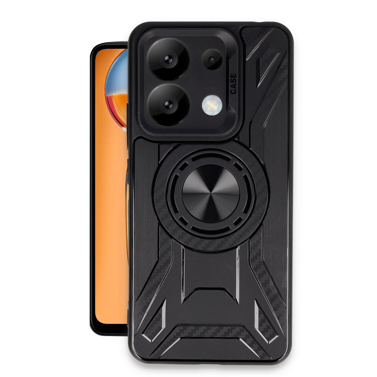 Newface Xiaomi Redmi Note 13 Pro 5G Kılıf Lincoln Silikon - Siyah — görsel 7