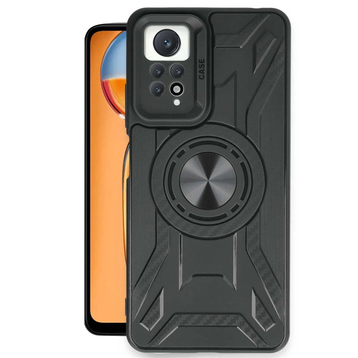 Newface Xiaomi Redmi Note 12 Pro 4G Kılıf Lincoln Silikon - Siyah — görsel 5