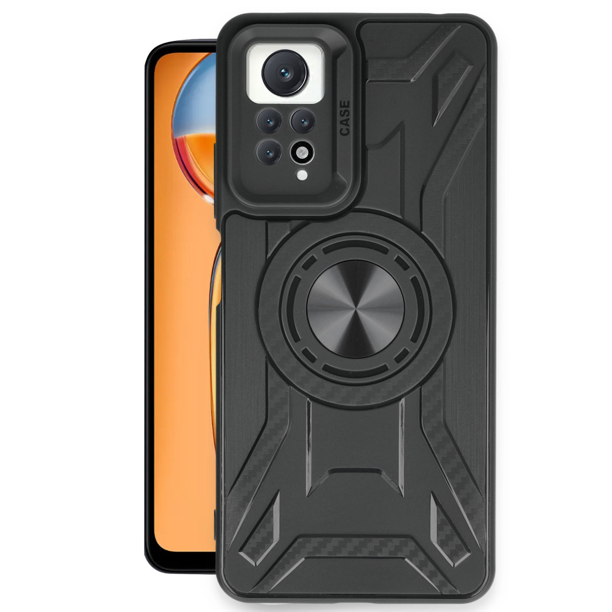 Newface Xiaomi Redmi Note 12 Pro 4G Kılıf Lincoln Silikon - Siyah — görsel 9