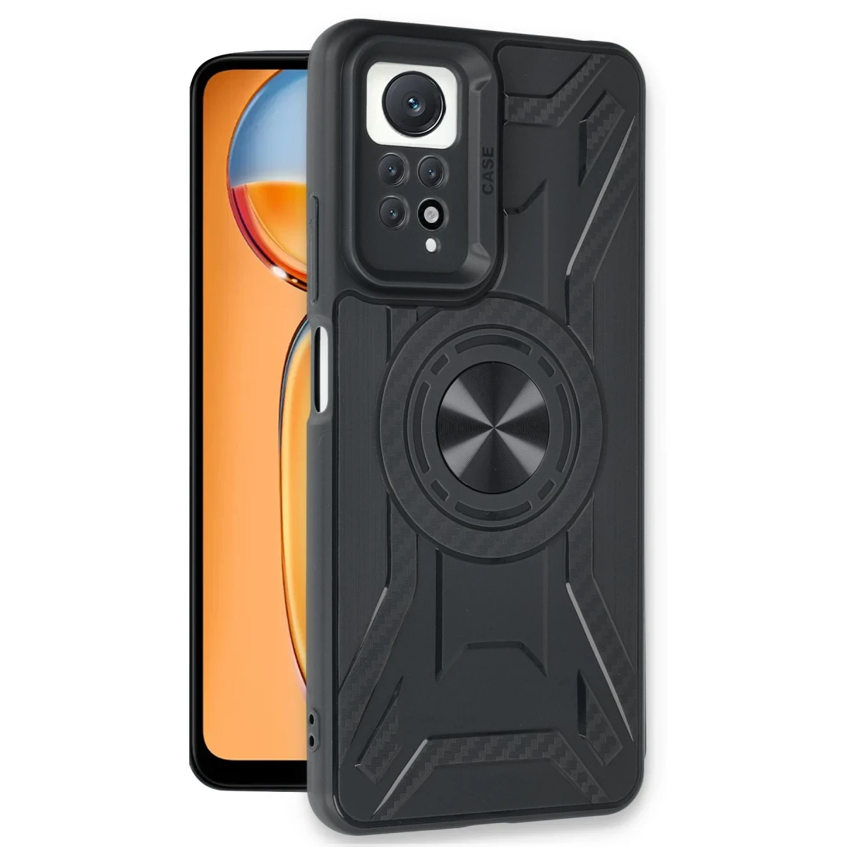 Newface Xiaomi Redmi Note 12 Pro 4G Kılıf Lincoln Silikon - Siyah — görsel 6