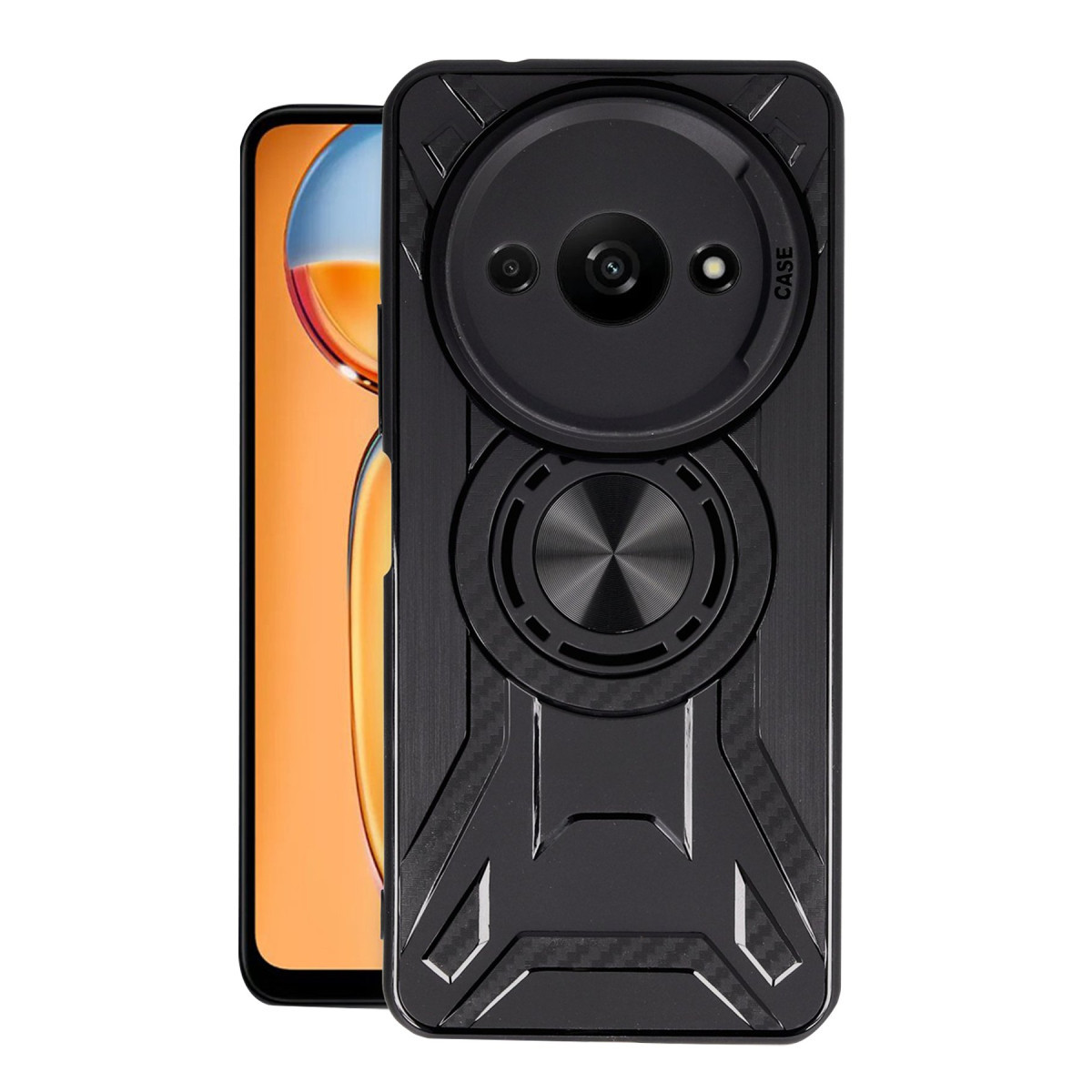 Newface Xiaomi Redmi A3 4G Kılıf Lincoln Silikon - Siyah — görsel 9