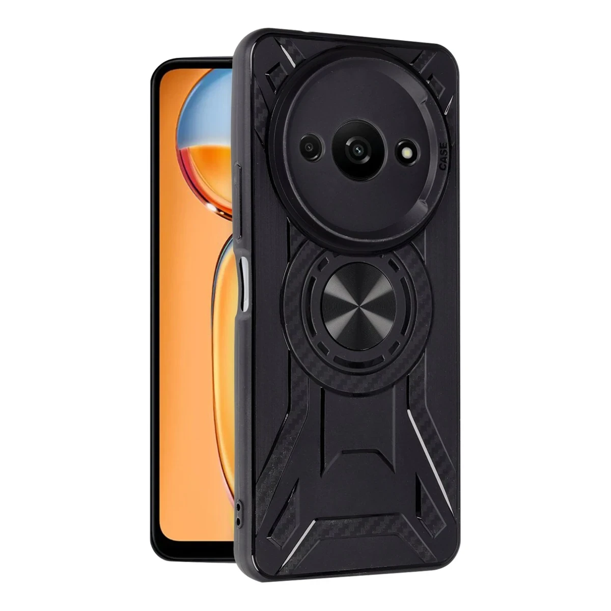 Newface Xiaomi Redmi A3 4G Kılıf Lincoln Silikon - Siyah — görsel 6