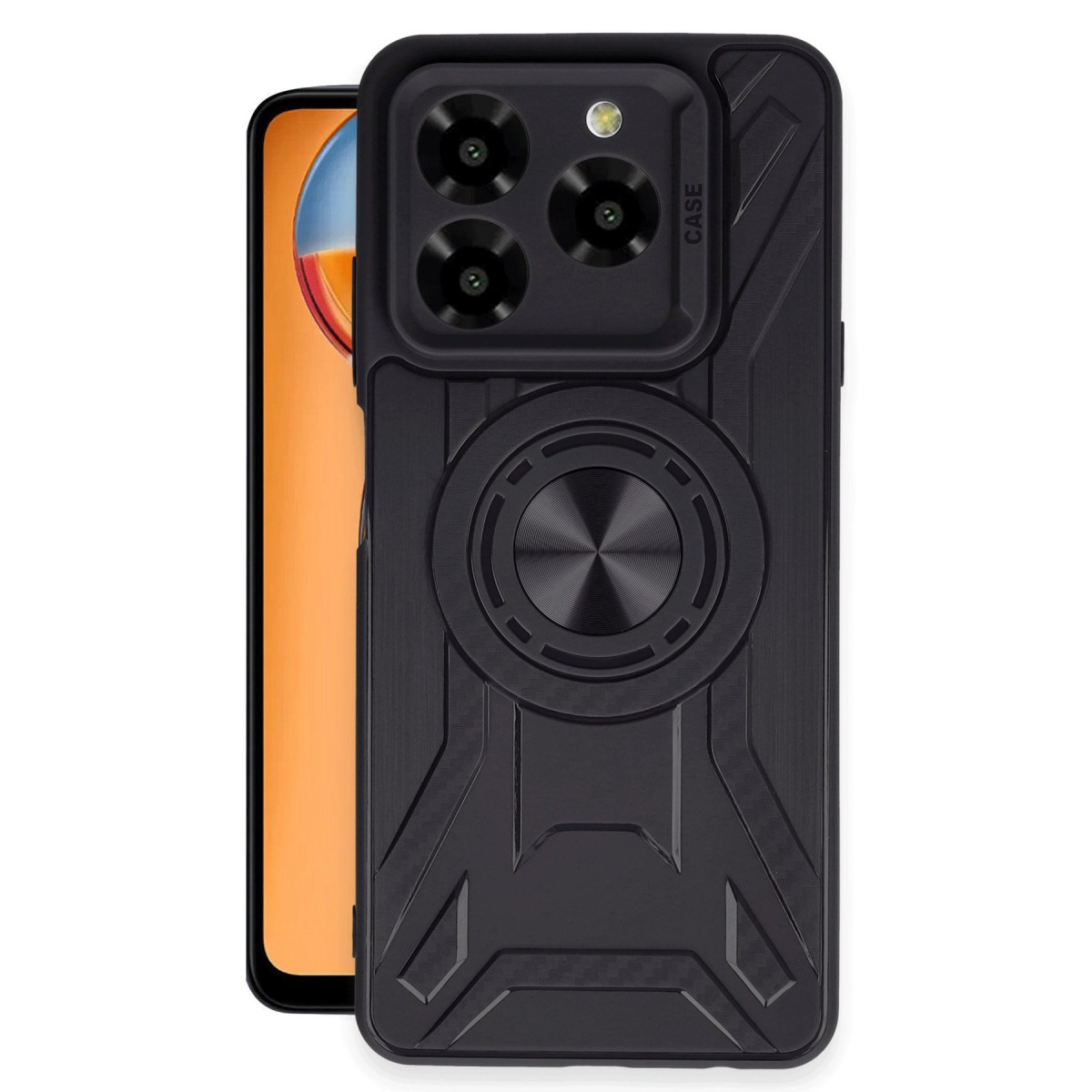 Newface General Mobile Era 50 Kılıf Lincoln Silikon - Siyah — görsel 9
