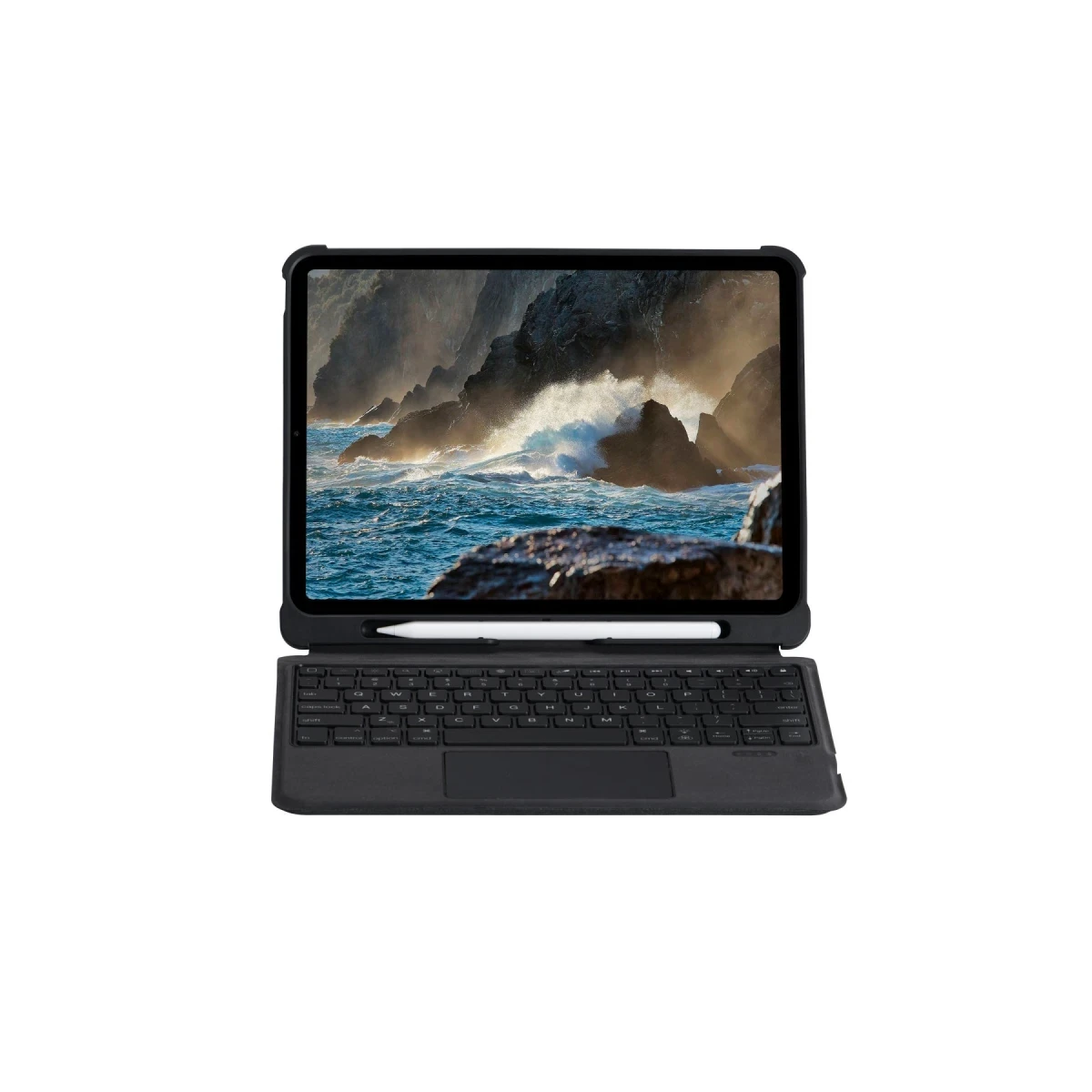 Newface Apple T5207D iPad Pro 11 (2022) Kılıf İnter Ledli Klavyeli Tablet Kılıfı - Siyah — görsel 9