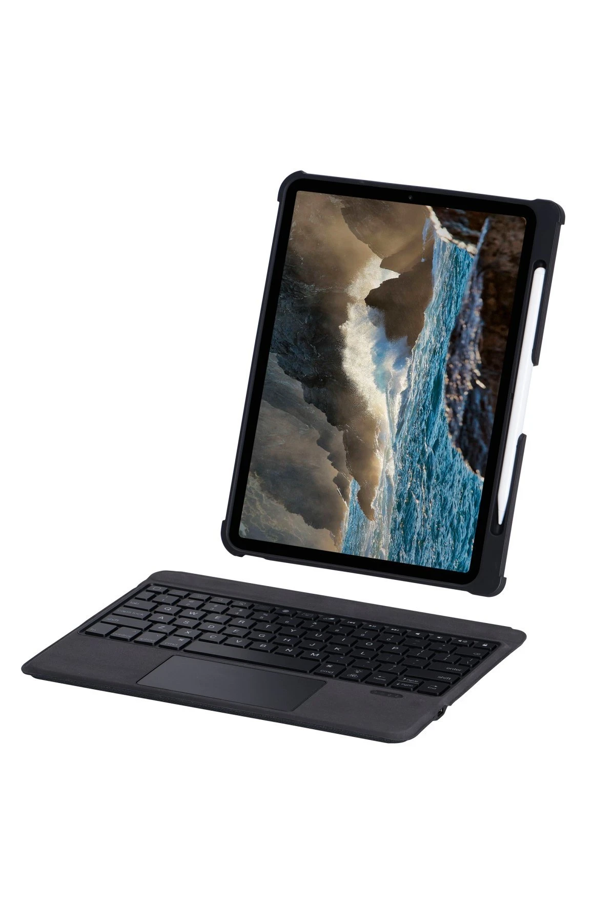 Newface Apple T5207D iPad Pro 11 (2022) Kılıf İnter Ledli Klavyeli Tablet Kılıfı - Siyah — görsel 4