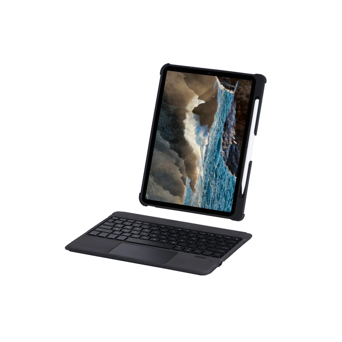 Newface Apple T5207D iPad Pro 11 (2022) Kılıf İnter Ledli Klavyeli Tablet Kılıfı - Siyah — görsel 12
