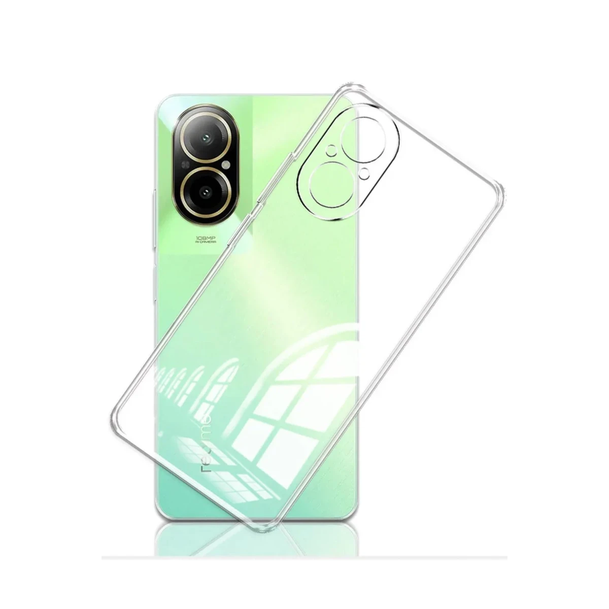 Newface Realme 12 Lite Kılıf Lüx Şeffaf Silikon — görsel 5