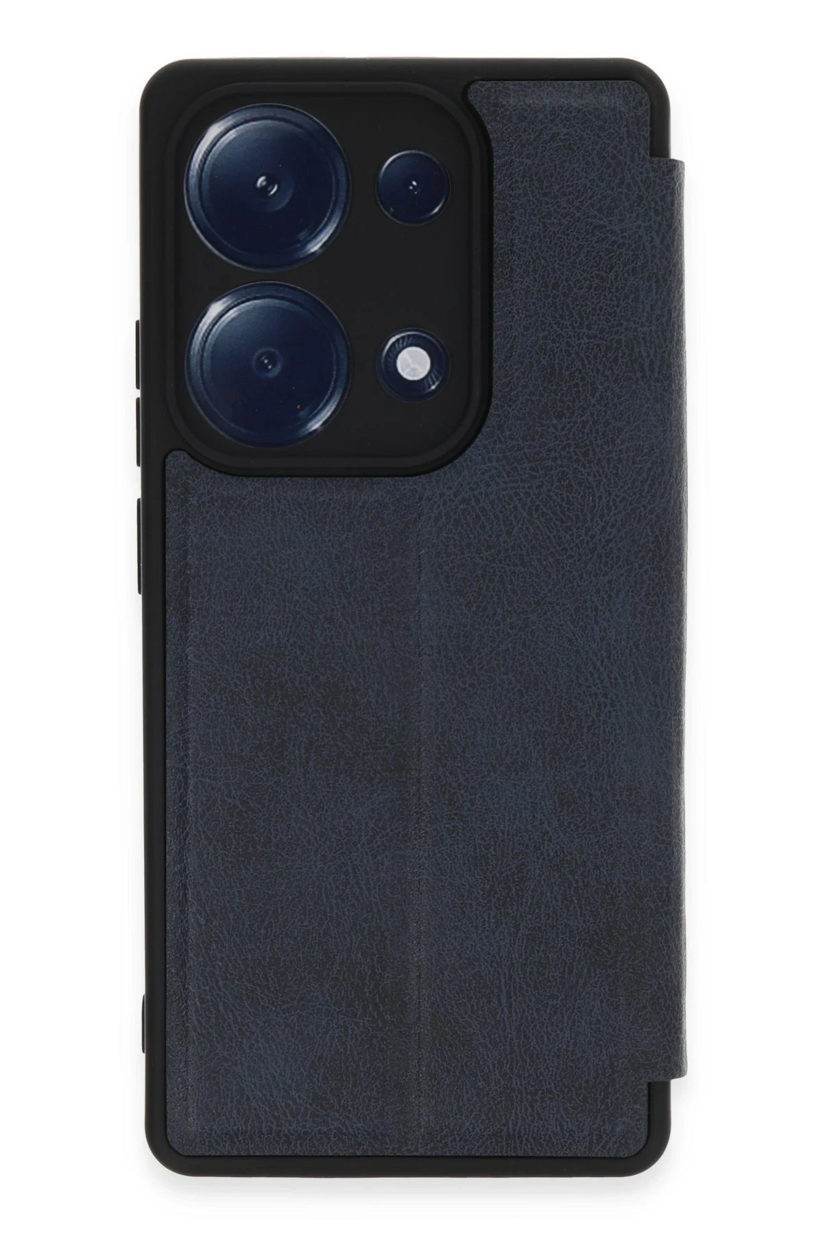 Newface Xiaomi Redmi Note 13 Pro 4G Kılıf Flip Cover - Lacivert