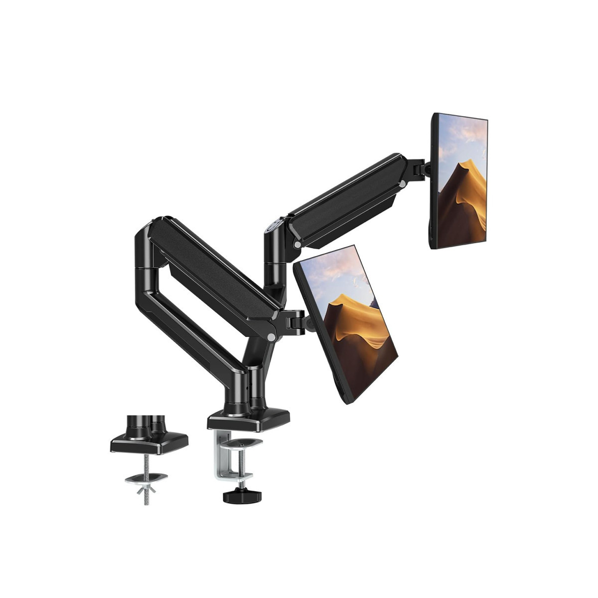 Newface MA04 İkili Monitör Standı - Siyah — görsel 11