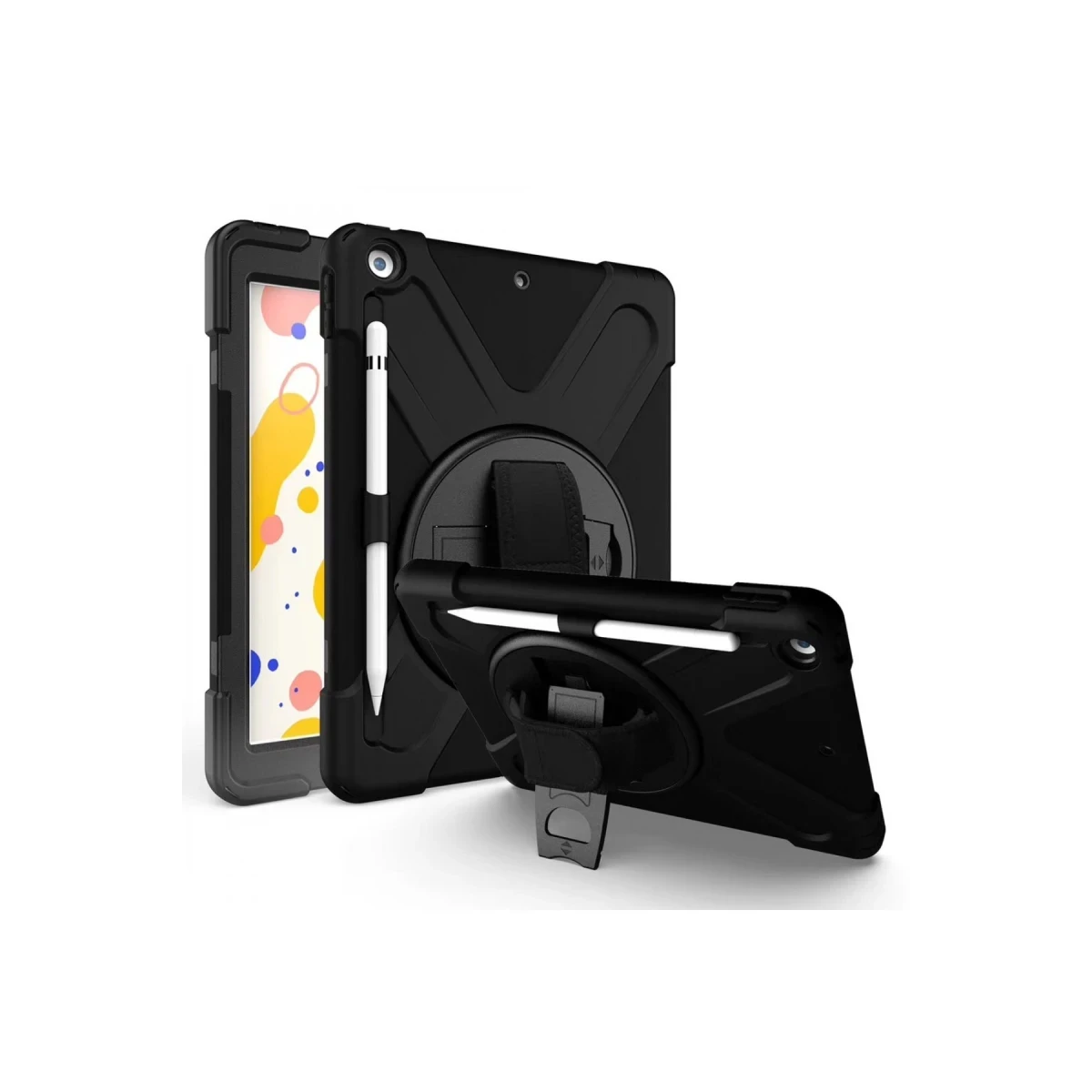 Newface Apple iPad Air 13 (2024) Kılıf Amazing Tablet Kapak - Siyah — görsel 4