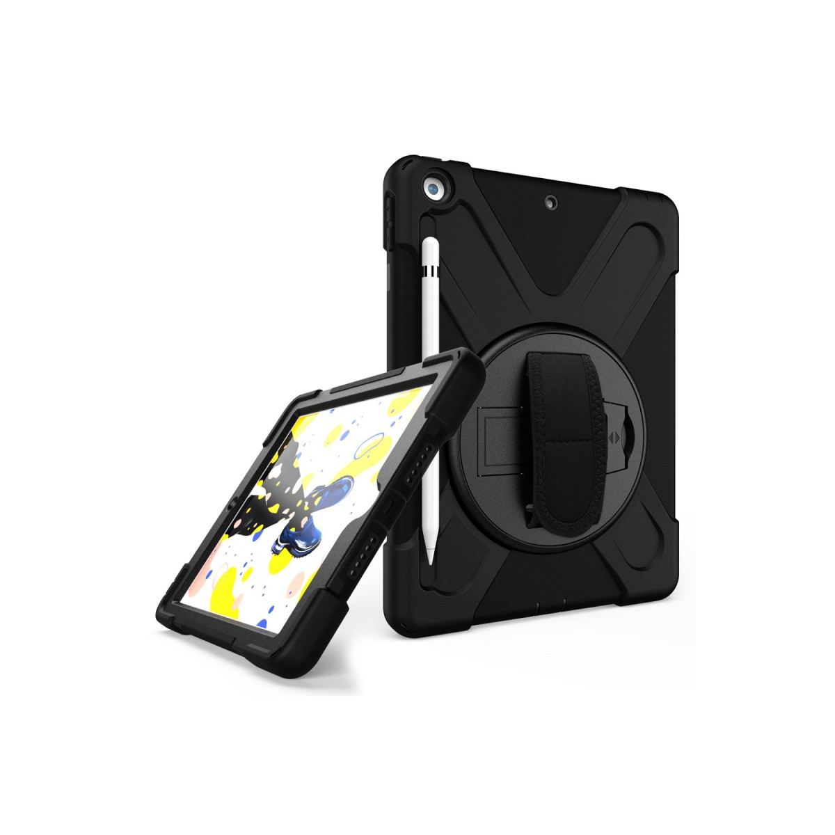 Newface Apple iPad Air 13 (2024) Kılıf Amazing Tablet Kapak - Siyah — görsel 8