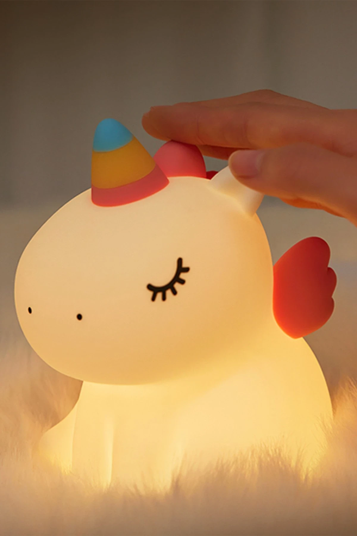 Newface A007 Dekoratif Gece Lambası Bebek Unicorn — görsel 2