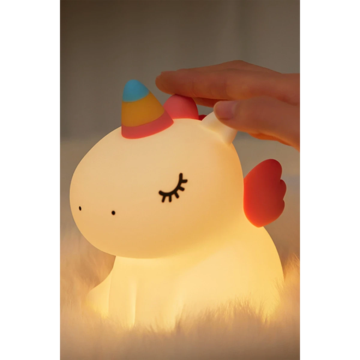 Newface A007 Dekoratif Gece Lambası Bebek Unicorn — görsel 6