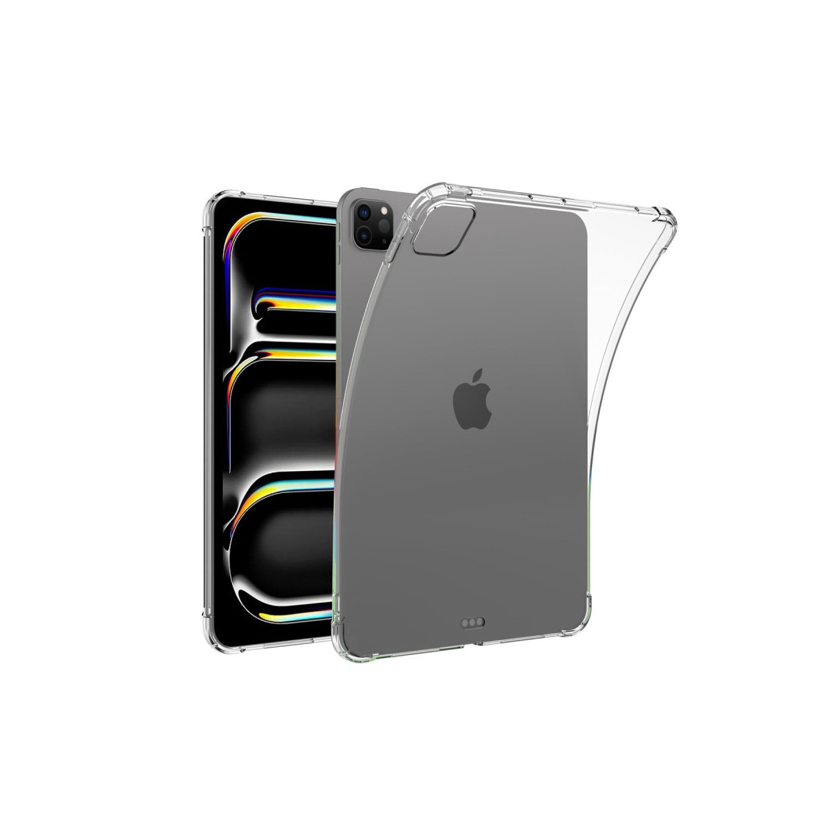 Newface Apple iPad Pro 11 (2024) Kılıf Anti Shock Tablet Silikon - Şeffaf — görsel 3