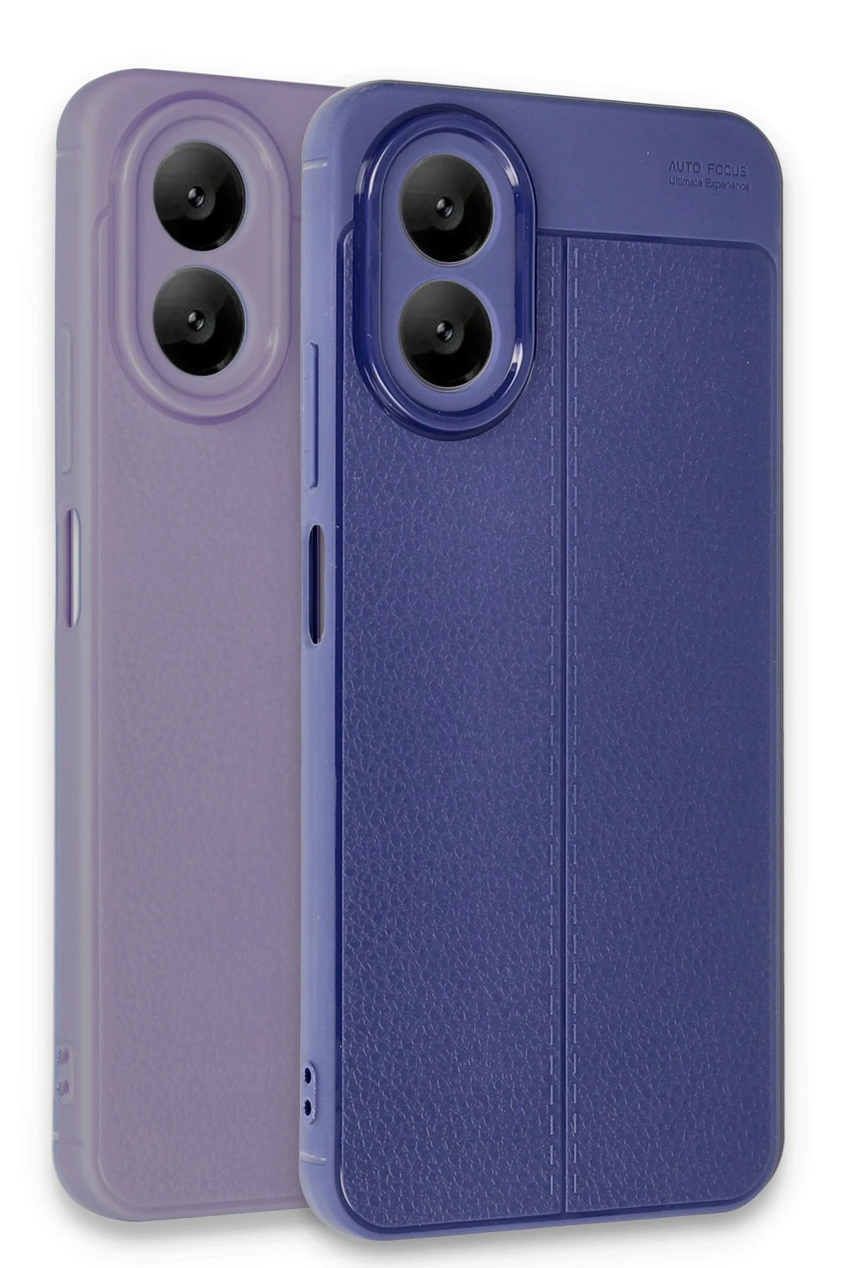 Newface Oppo A38 Kılıf Auto Focus Kapak - Lacivert