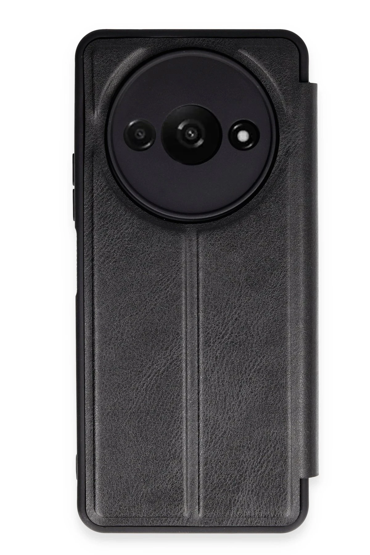 Newface Xiaomi Redmi A3 4G Kılıf Flip Cover - Siyah