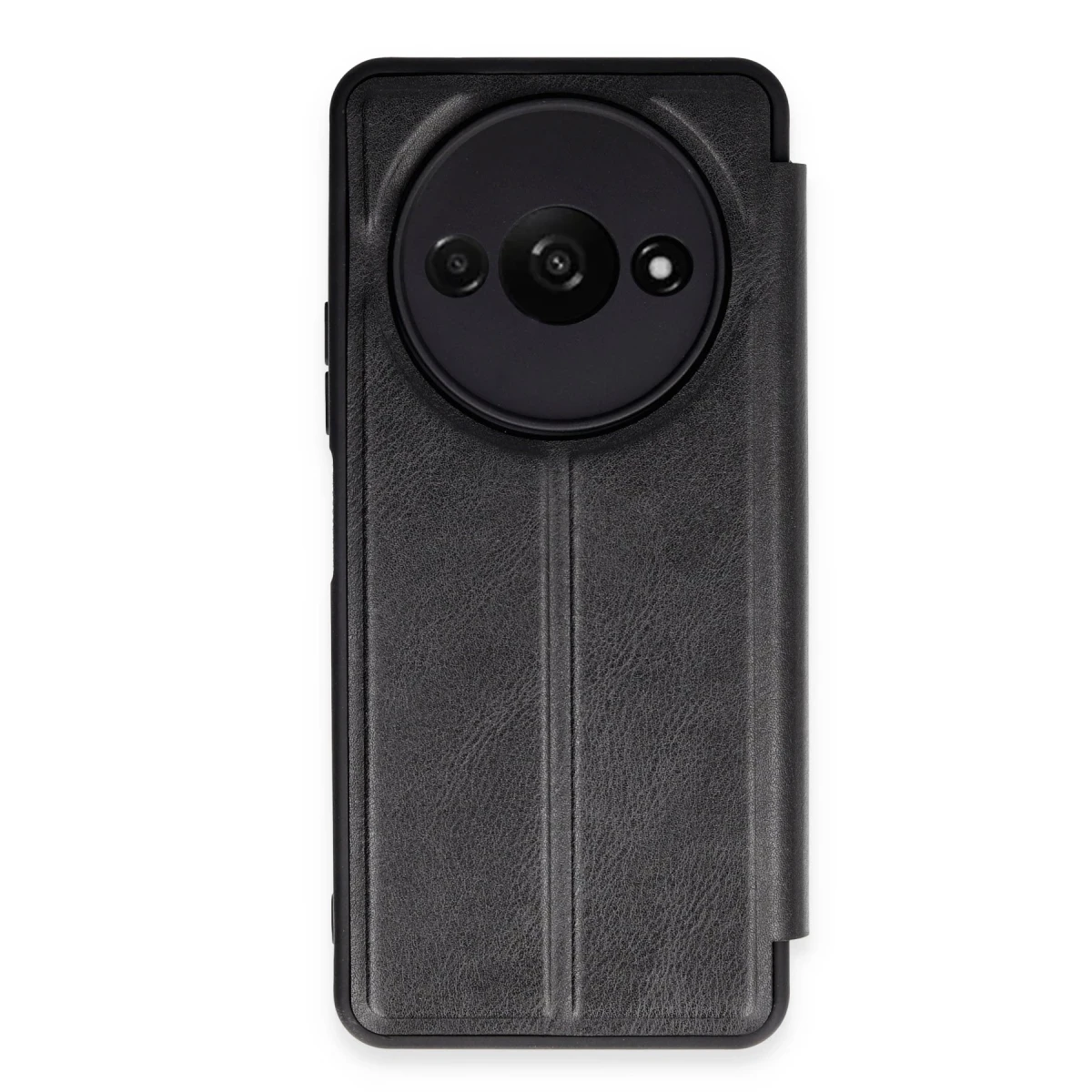 Newface Xiaomi Redmi A3 4G Kılıf Flip Cover - Siyah — görsel 4